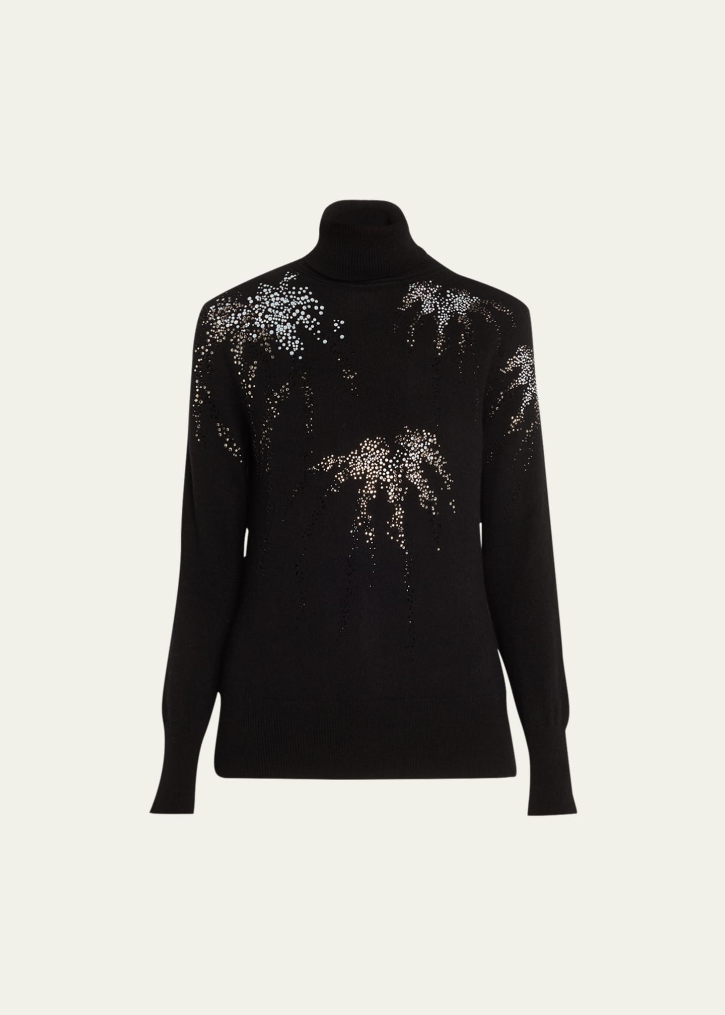 Libertine Aladdin Sane Embellished Cashmere Turtleneck Sweater Image 1 of 5