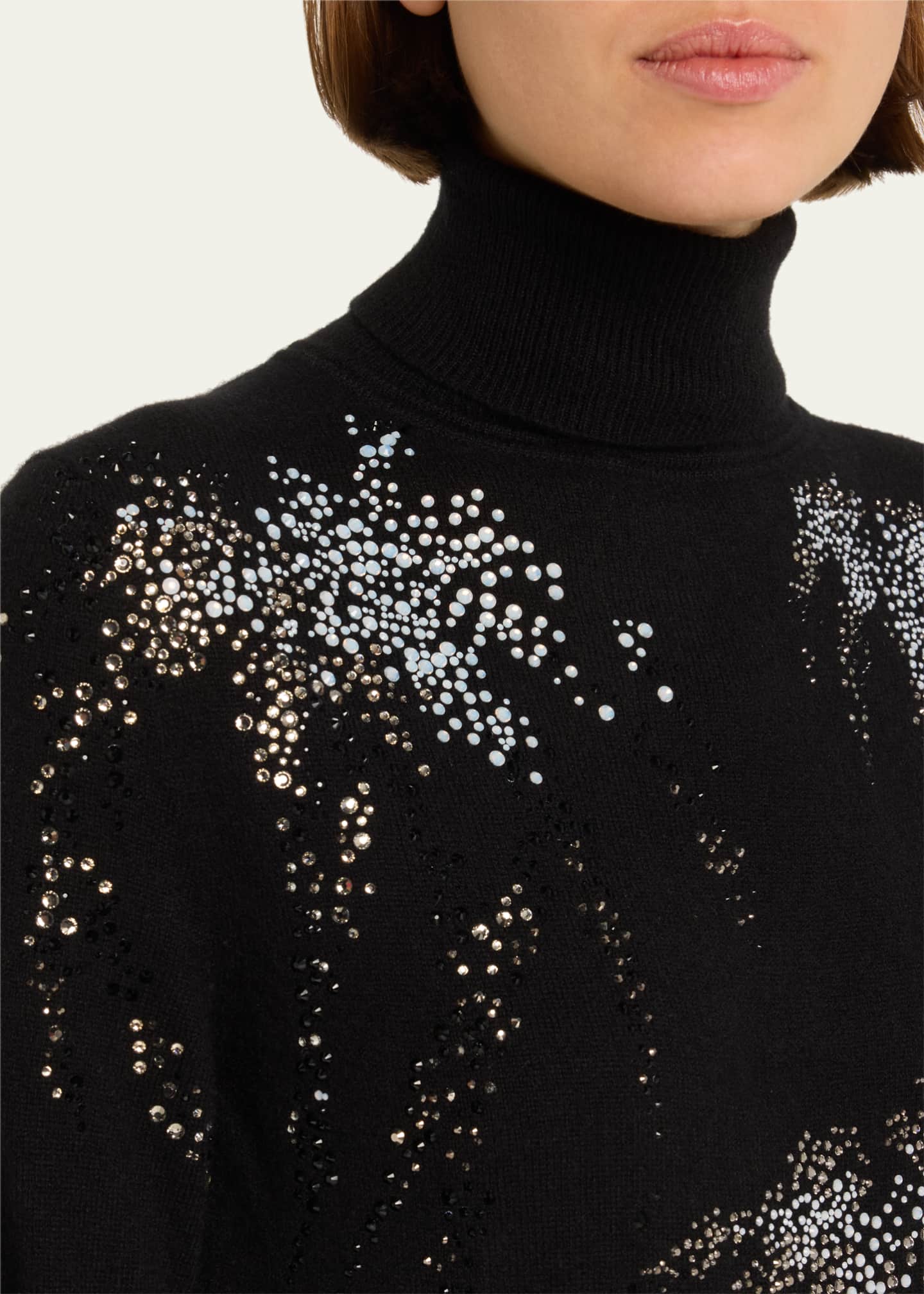 Libertine Aladdin Sane Embellished Cashmere Turtleneck Sweater Image 5 of 5