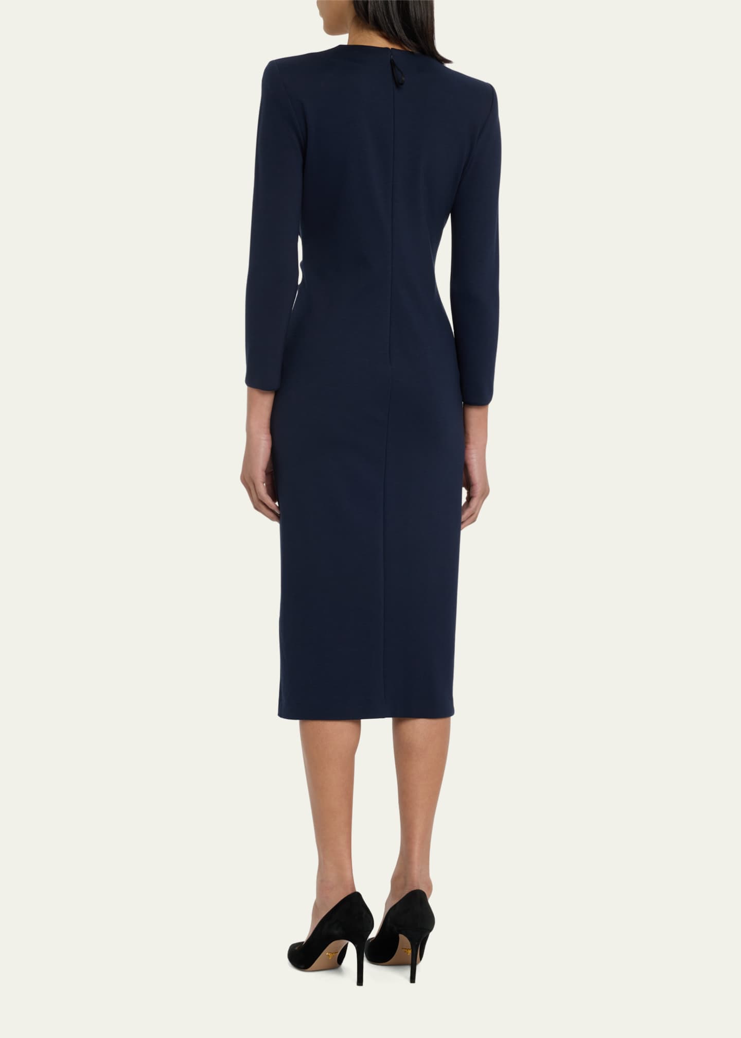 ワンピース GIORGIO ARMANI Giorgio Armani Dress Giorgio Armani Tab Front Jersey Dress - Bergdorf Goodman