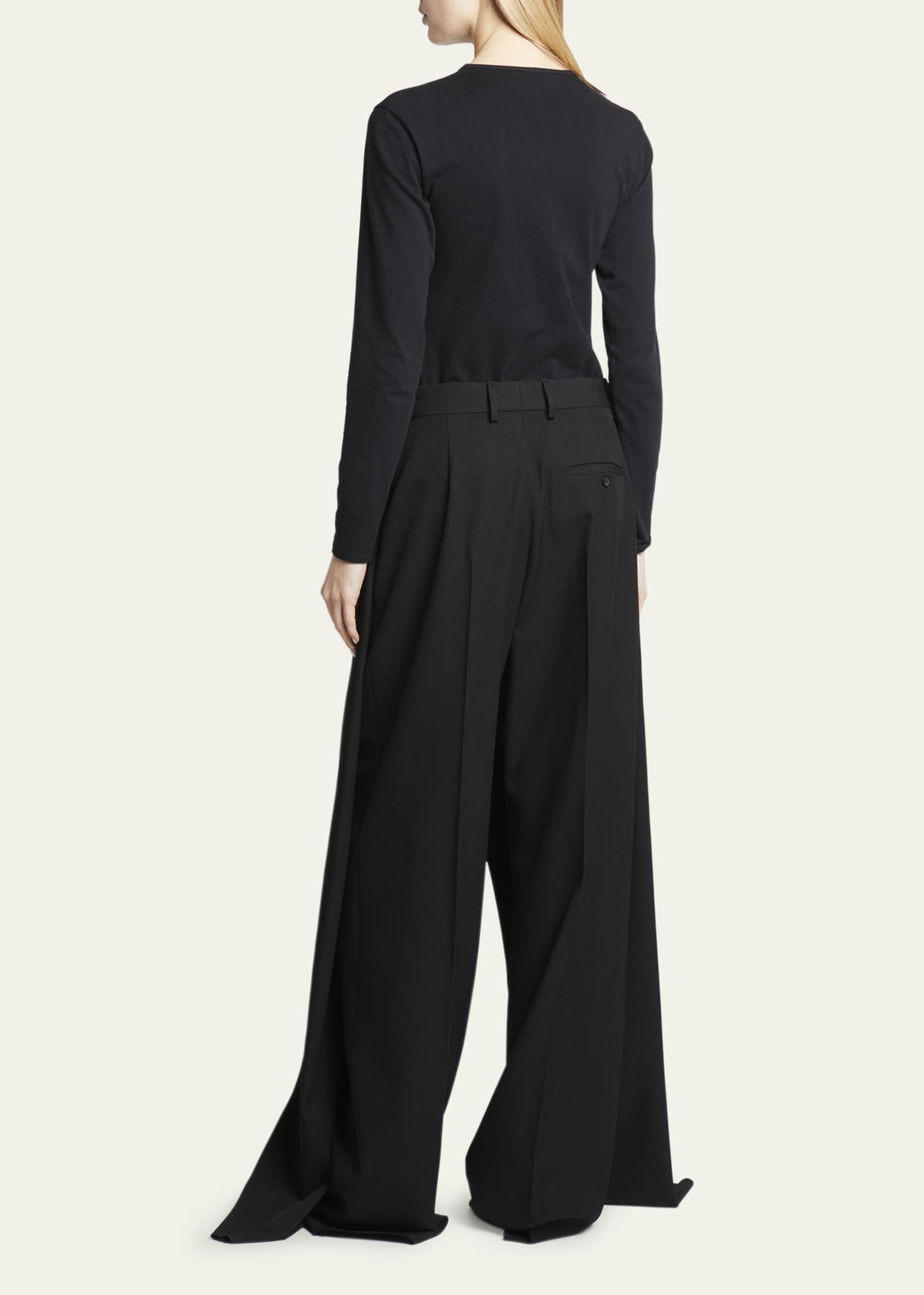 Balenciaga Heavy Spandex Pantaleggings w/ Attached Shoes - Bergdorf Goodman