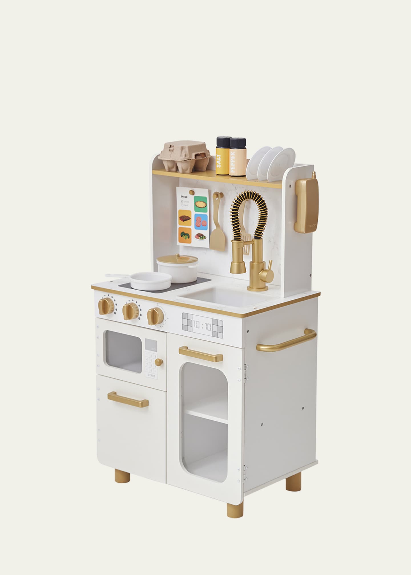 Teamson Kids Kid's Little Chef Memphis Small Play Kitchen W/ Accessories Image 1 of 4