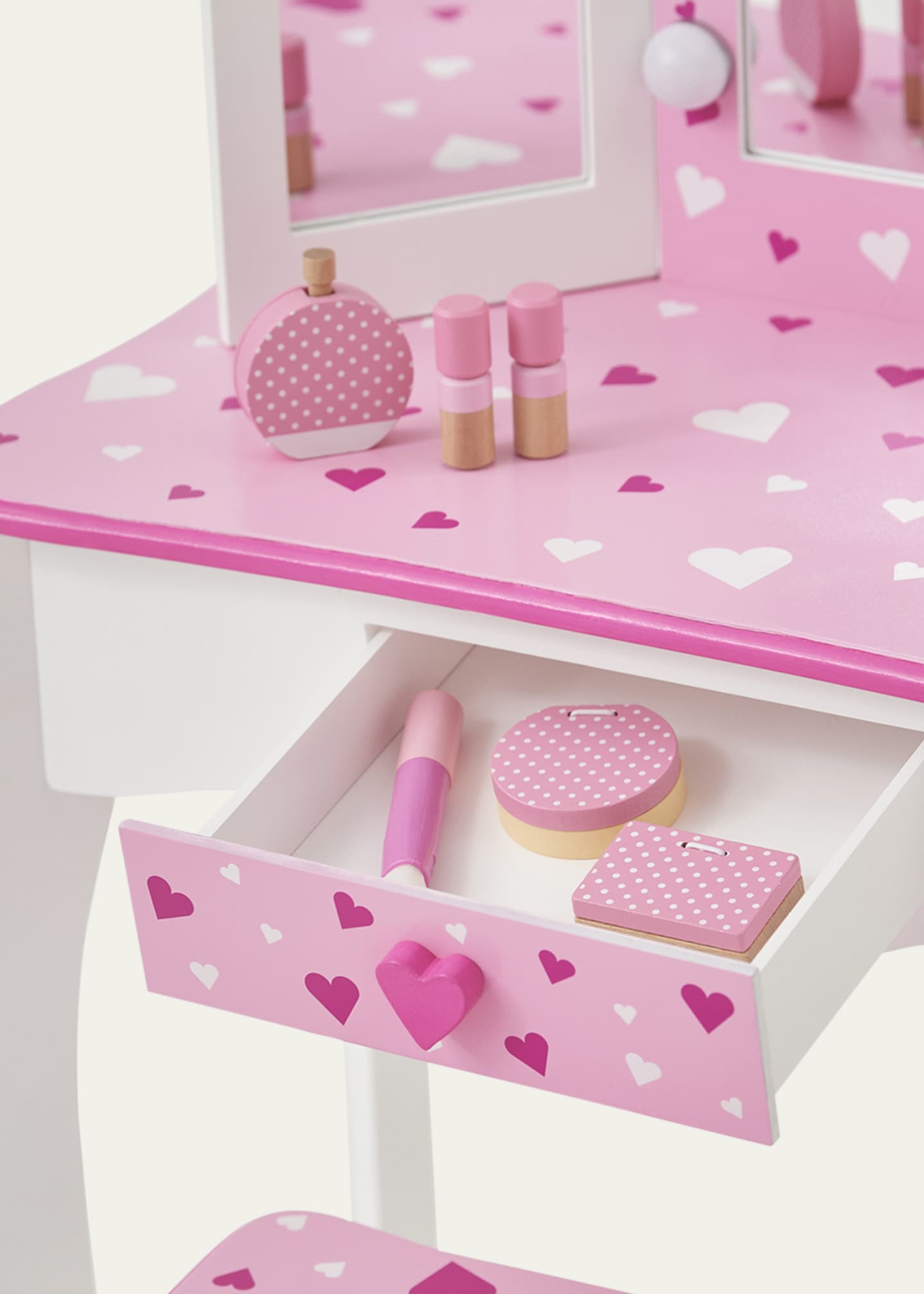 Teamson Kids Girl's Little Princess Gisele Vanity W/ LED Lights Image 4 of 4