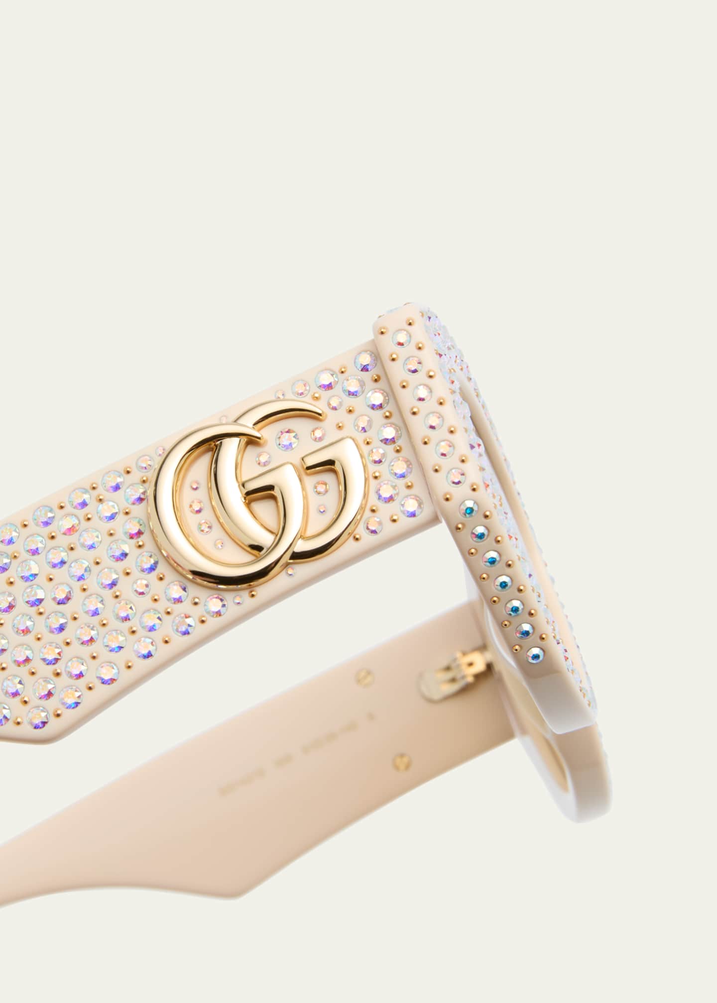 Gucci Embellished Acetate Cat Eye Sunglasses Bergdorf Goodman