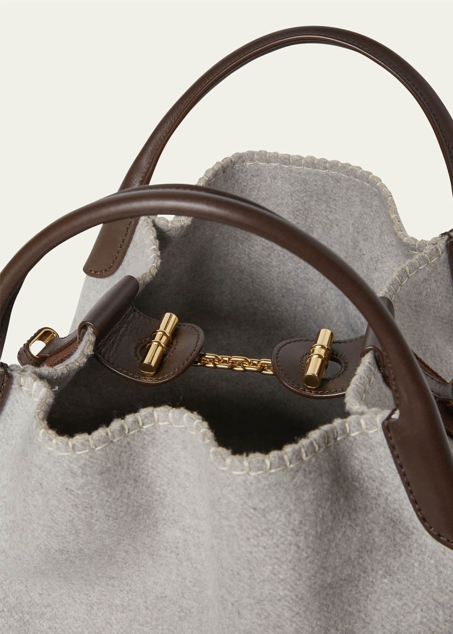 Charles Keith Velvet Bow Detail Top Handle Bag