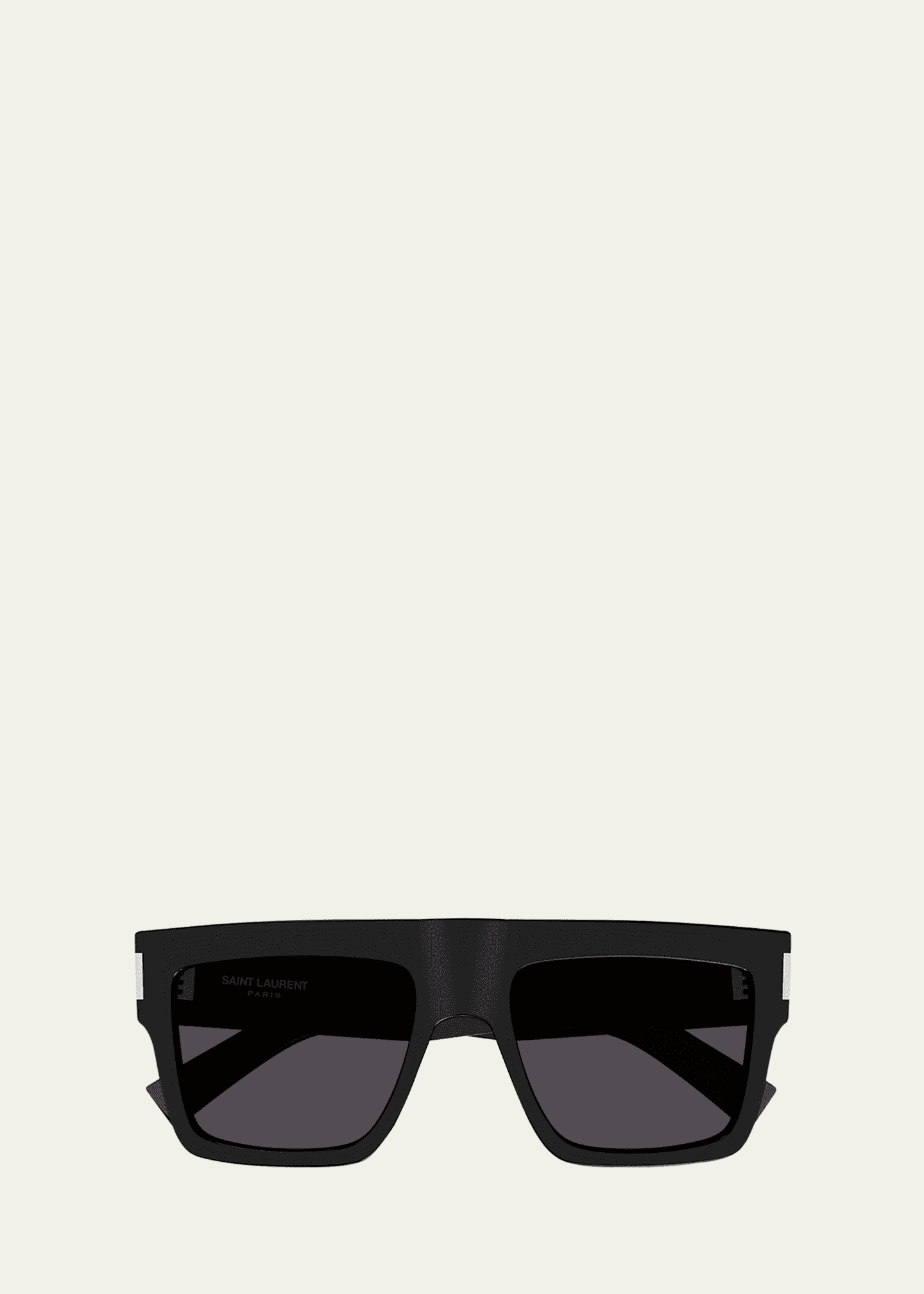 Saint Laurent Men's SL 628 Acetate Rectangle Sunglasses Image 1 of 5