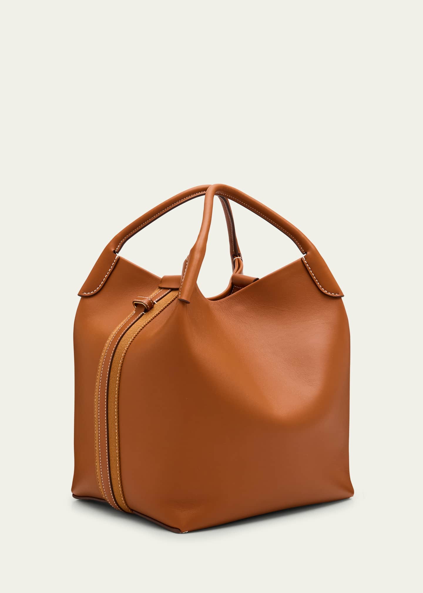 Loro Piana Bale Large Leather Bag Image 3 of 6