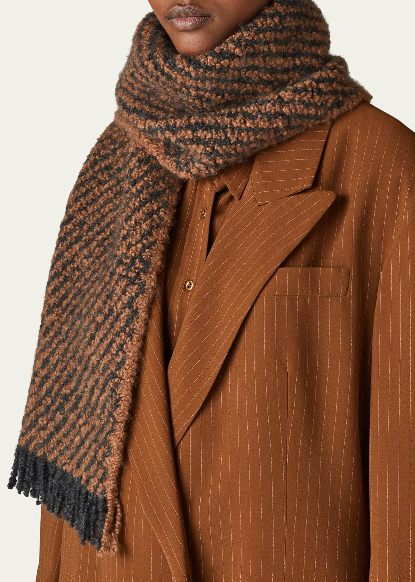 Loro Piana Central Park Cashmere/Silk Scarf - Bergdorf Goodman