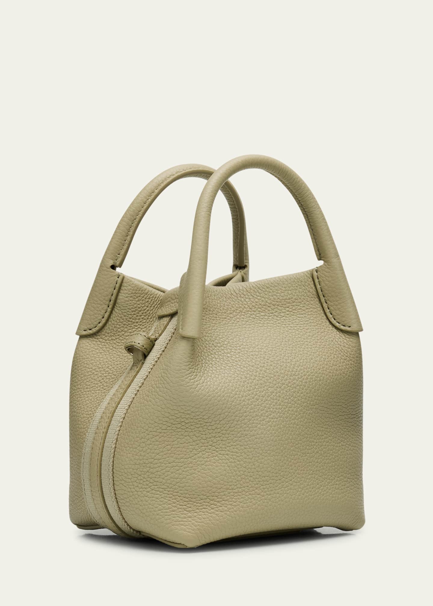 Bale Micro Grain Leather Crossbody Bag