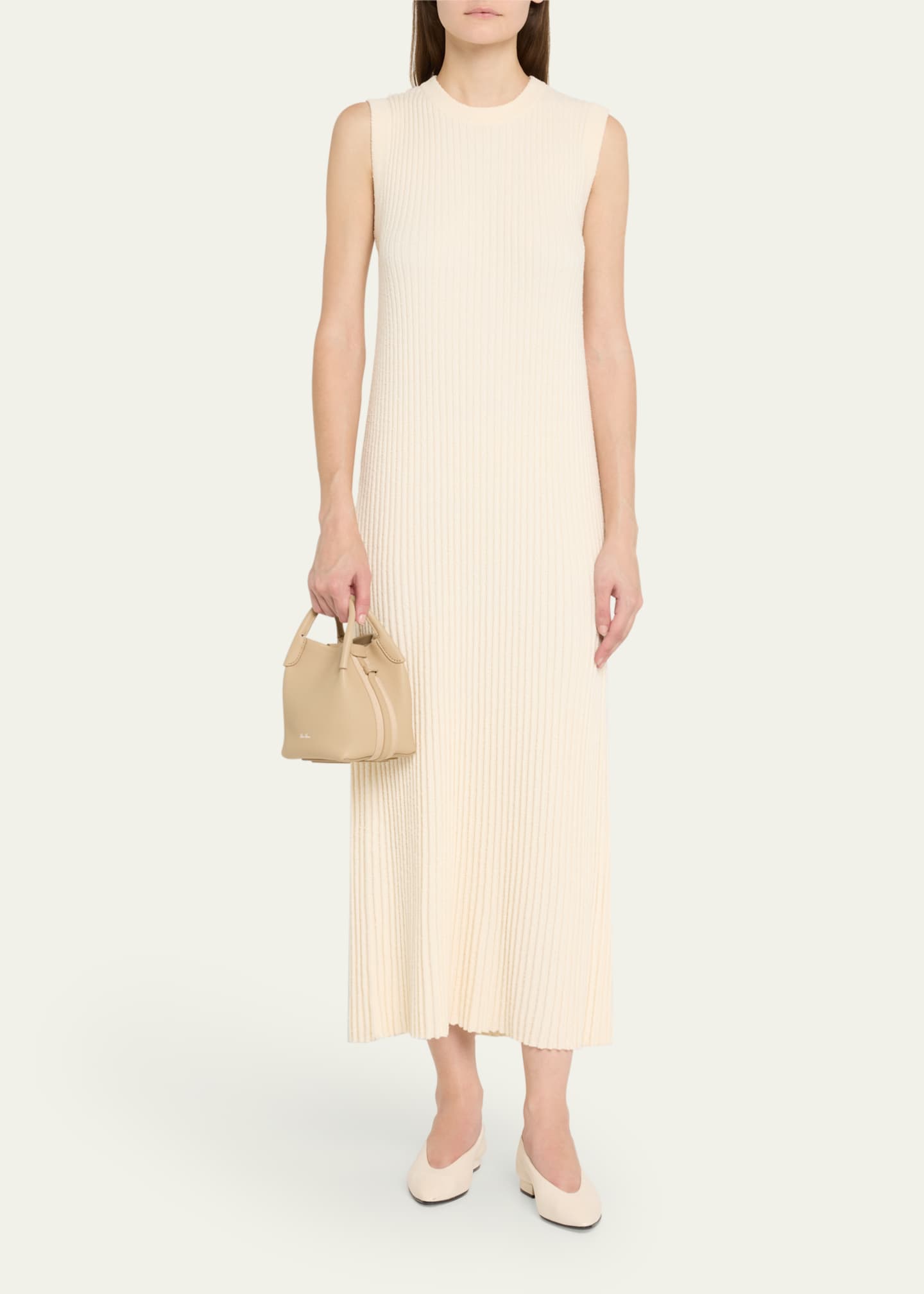 Loro Piana Bale Micro Grain Leather Crossbody Bag Image 5 of 6