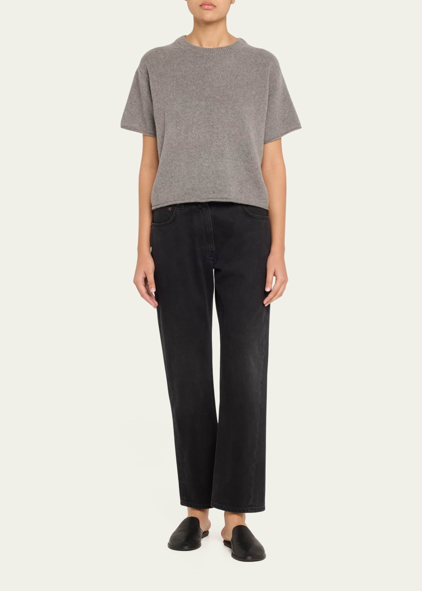 The Elder Statesman Cashmere Knit Top Image 2 of 5