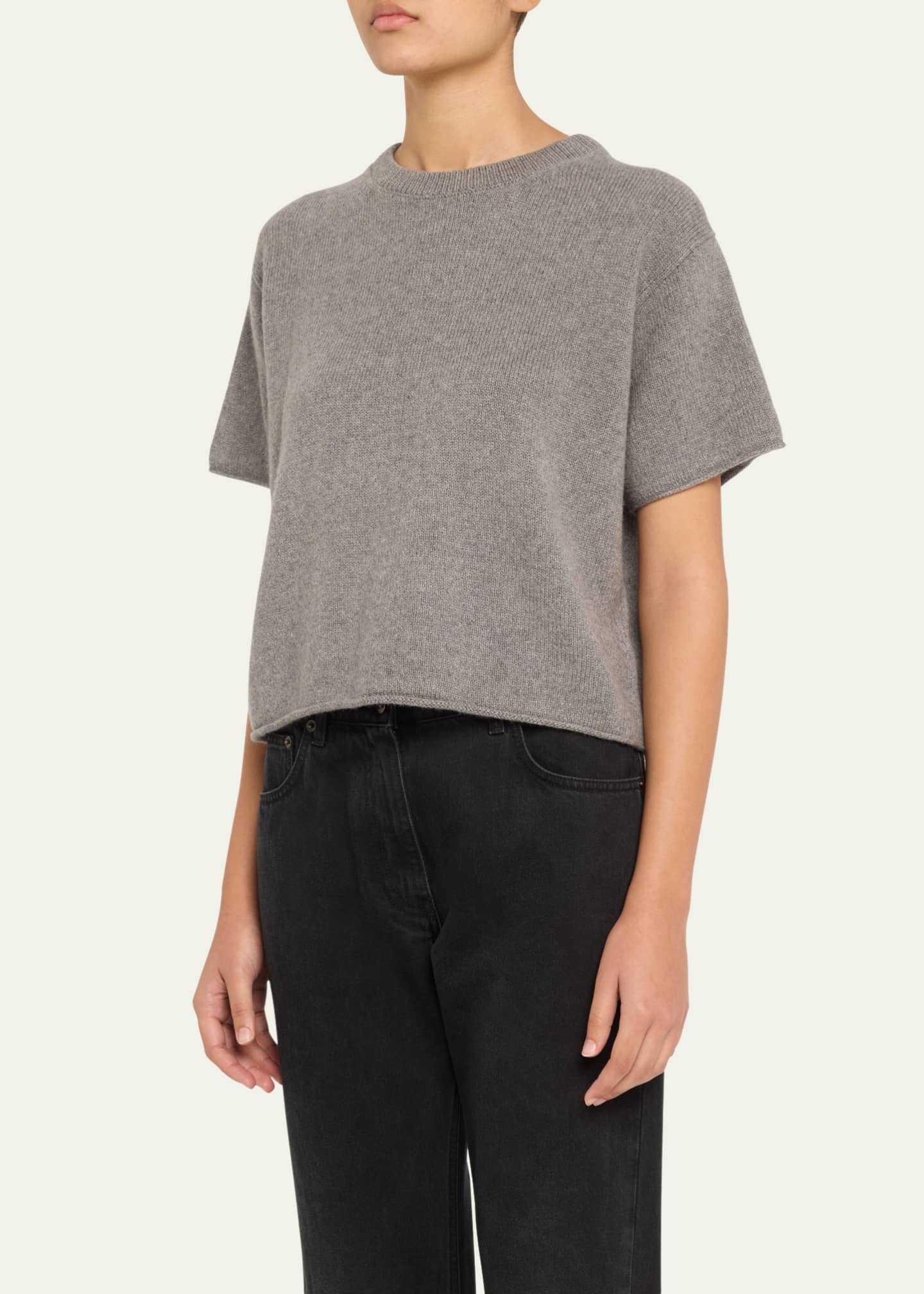 The Elder Statesman Cashmere Knit Top Image 4 of 5