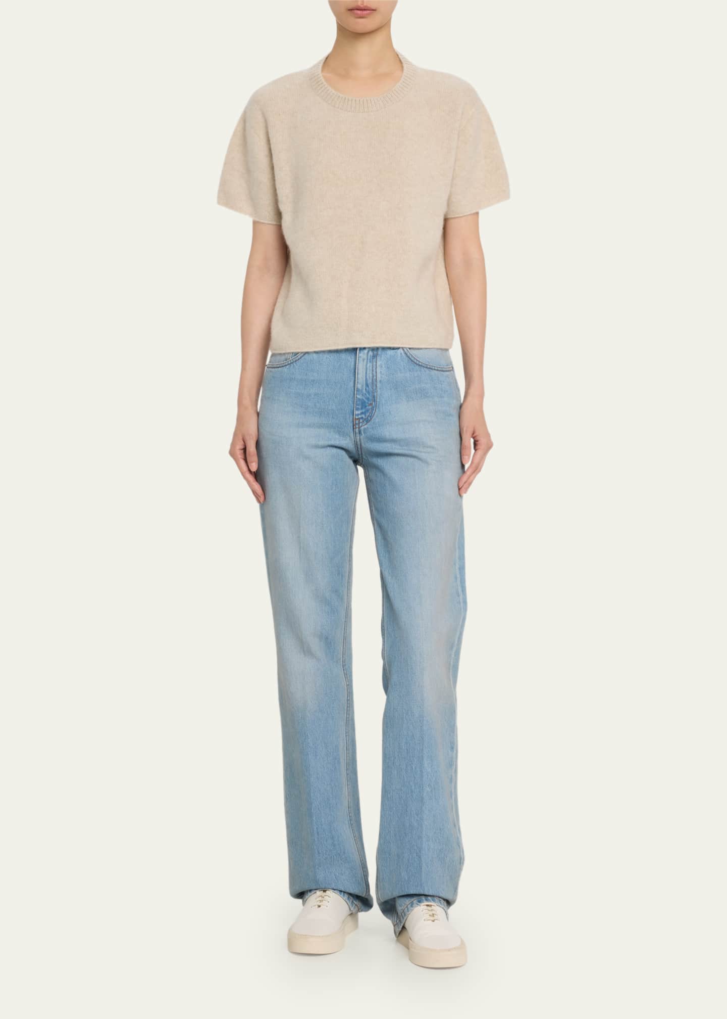 The Elder Statesman Cashmere Knit Top - Bergdorf Goodman