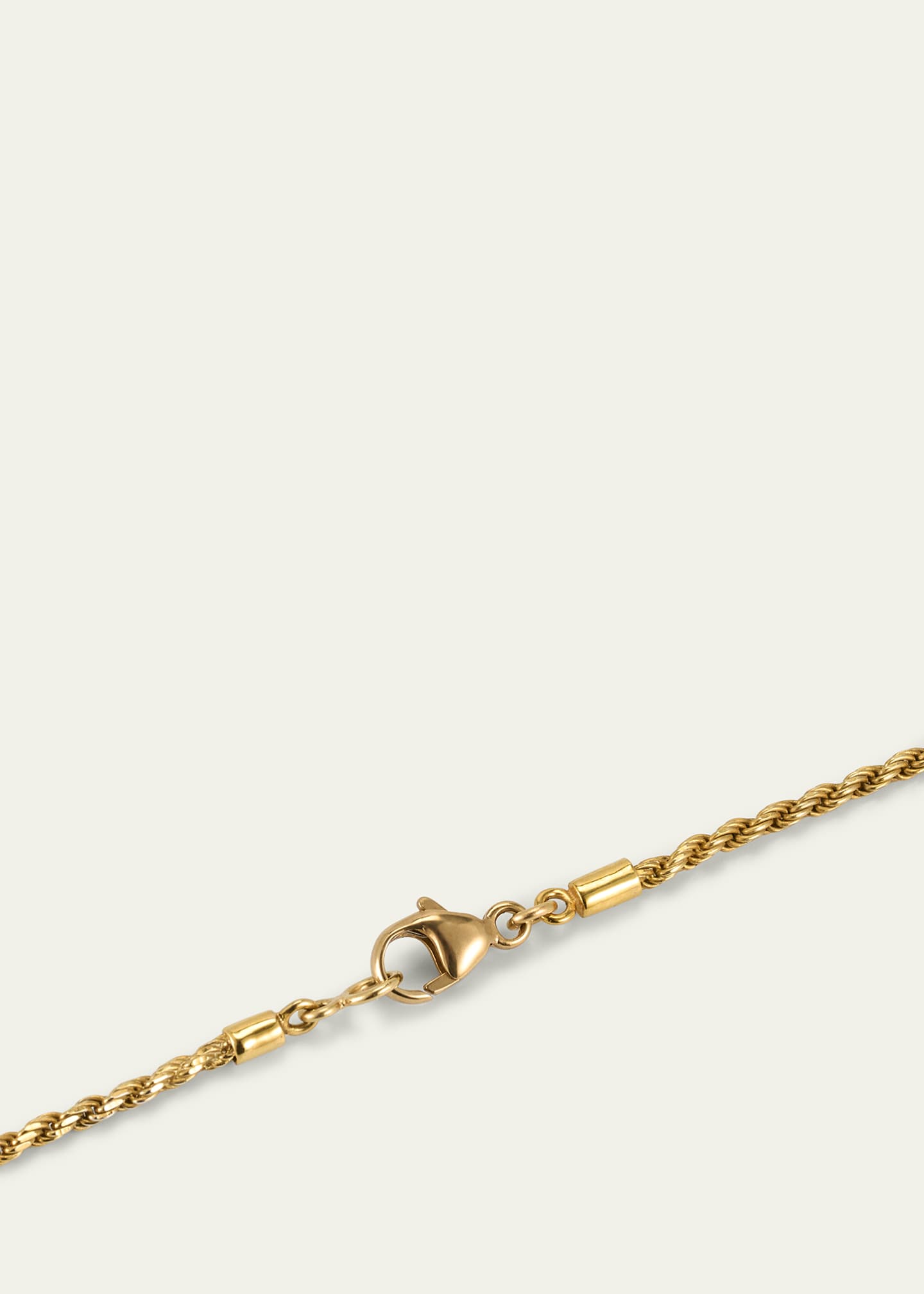 Moritz Glik 18k Yellow Gold Emerald Shaker Pendant Necklace Image 4 of 4