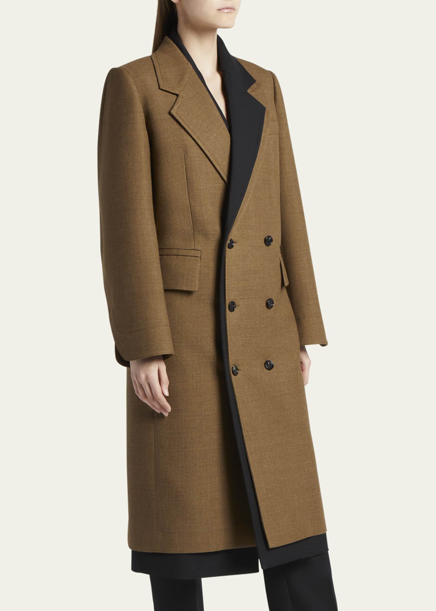 Bottega veneta wool coat discount