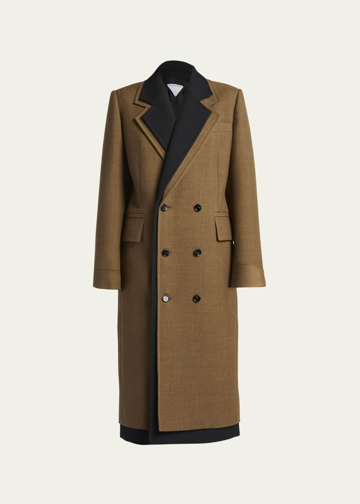 Double Breast Wool & Cashmere Coat