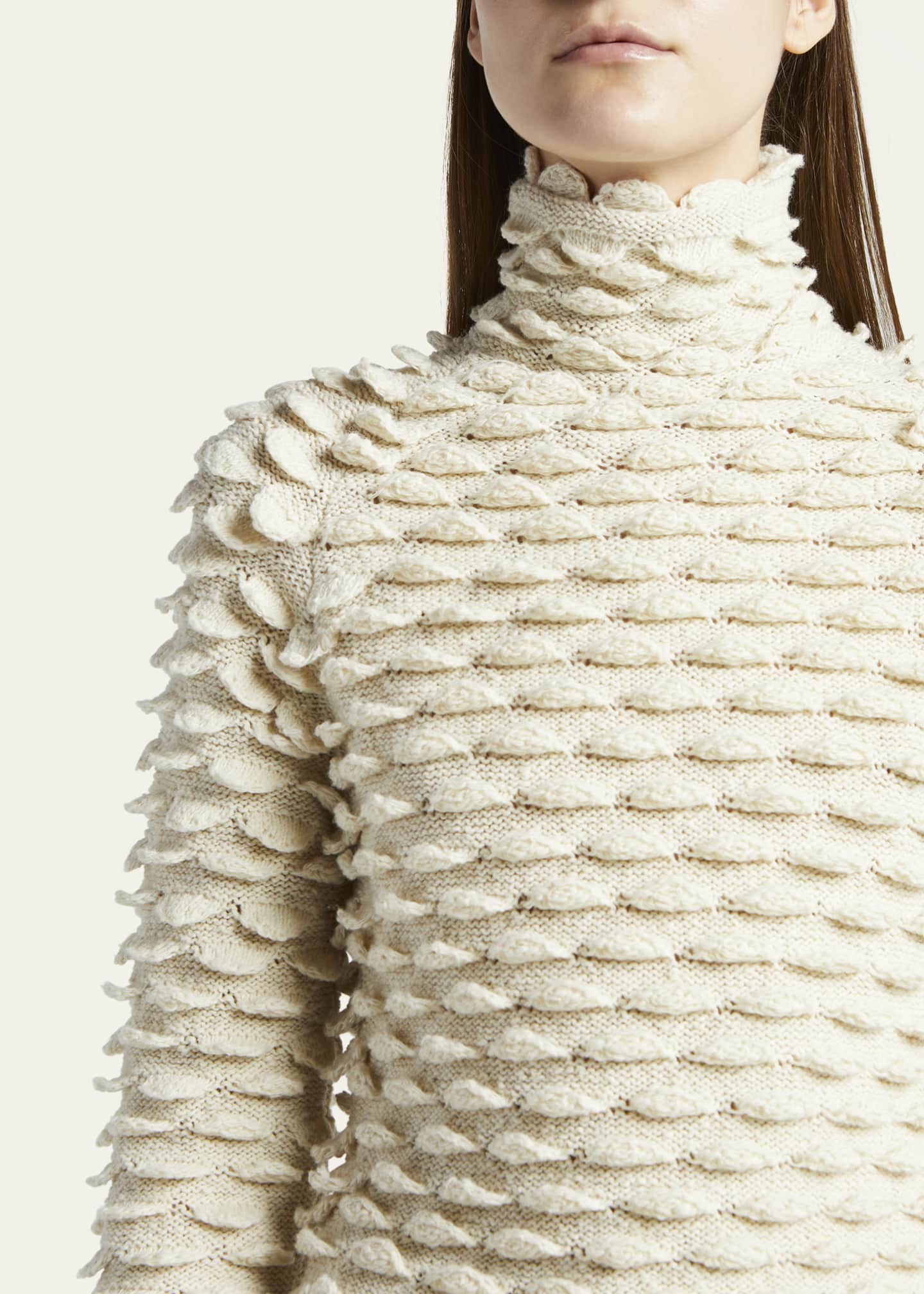 BOTTEGA VENETA hi neck sweater トップス