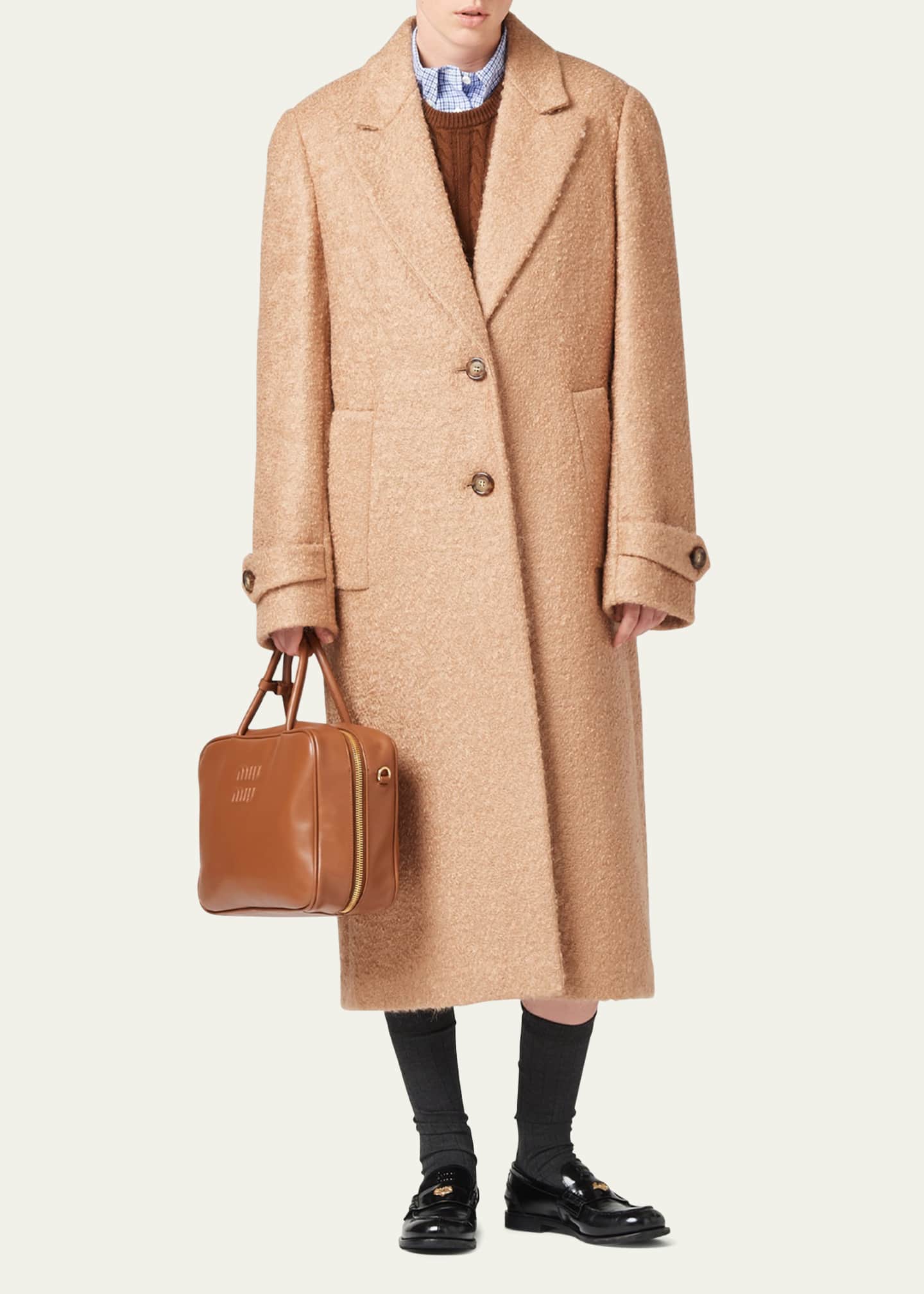 Mohair coat deals