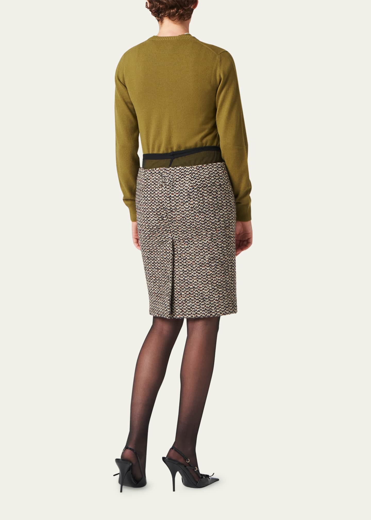 Tweed skirt deals 4