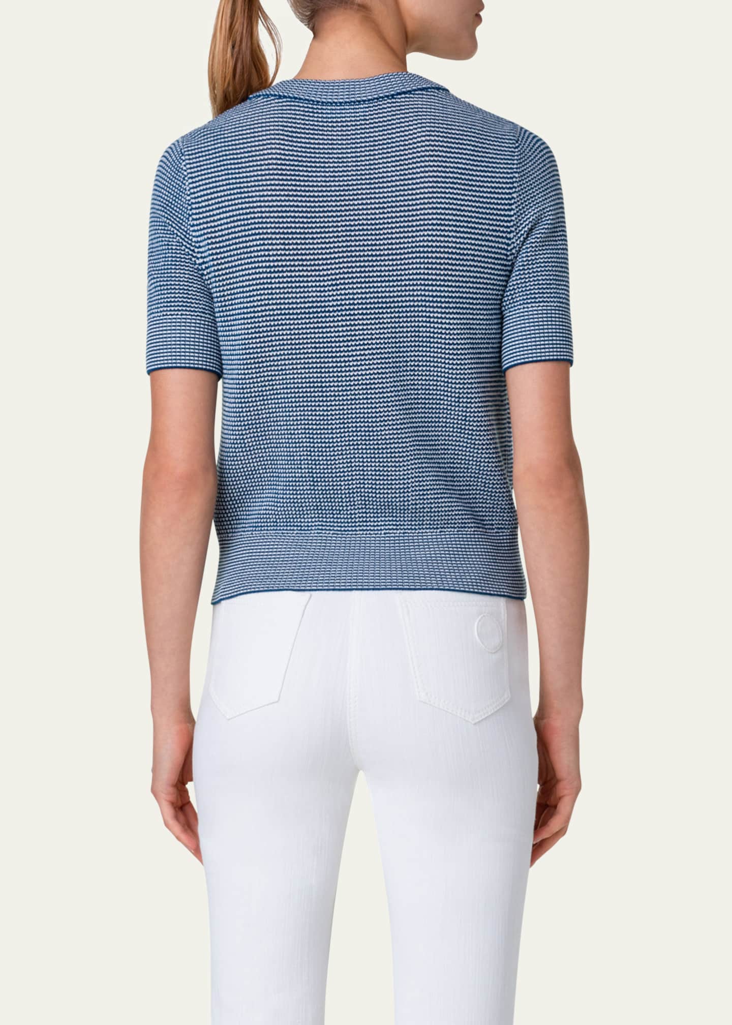 Akris store punto cardigan