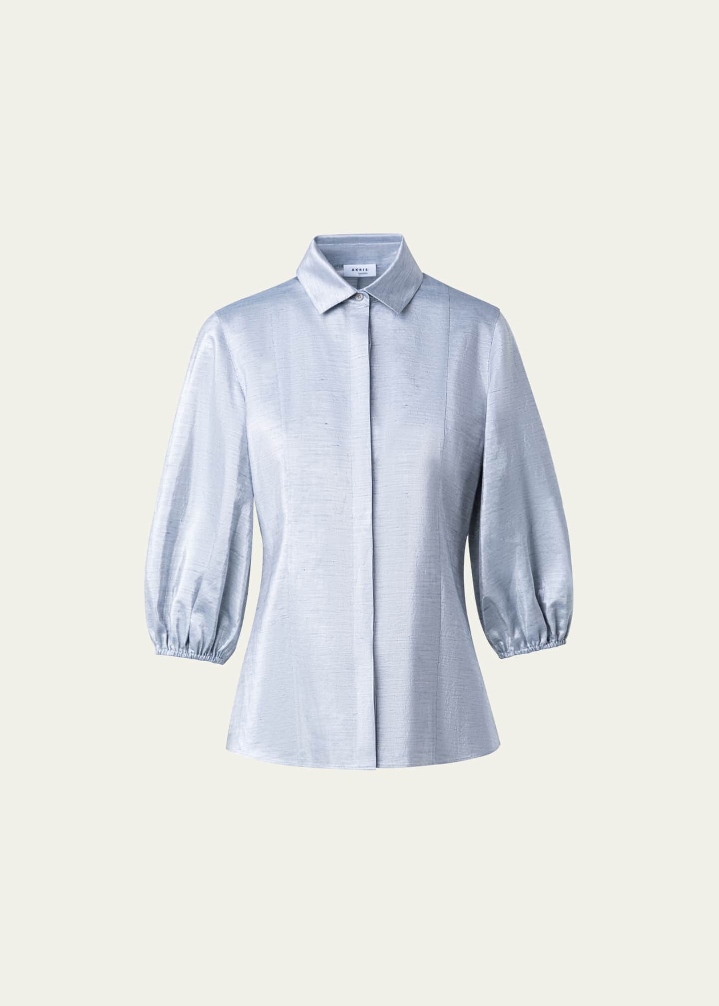 Akris punto scarf silk new arrivals blouse