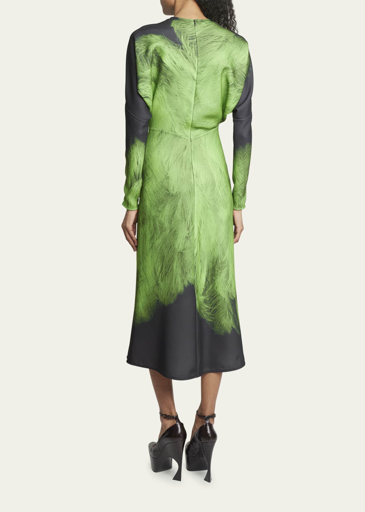 Victoria Beckham Dolman Midi Dress