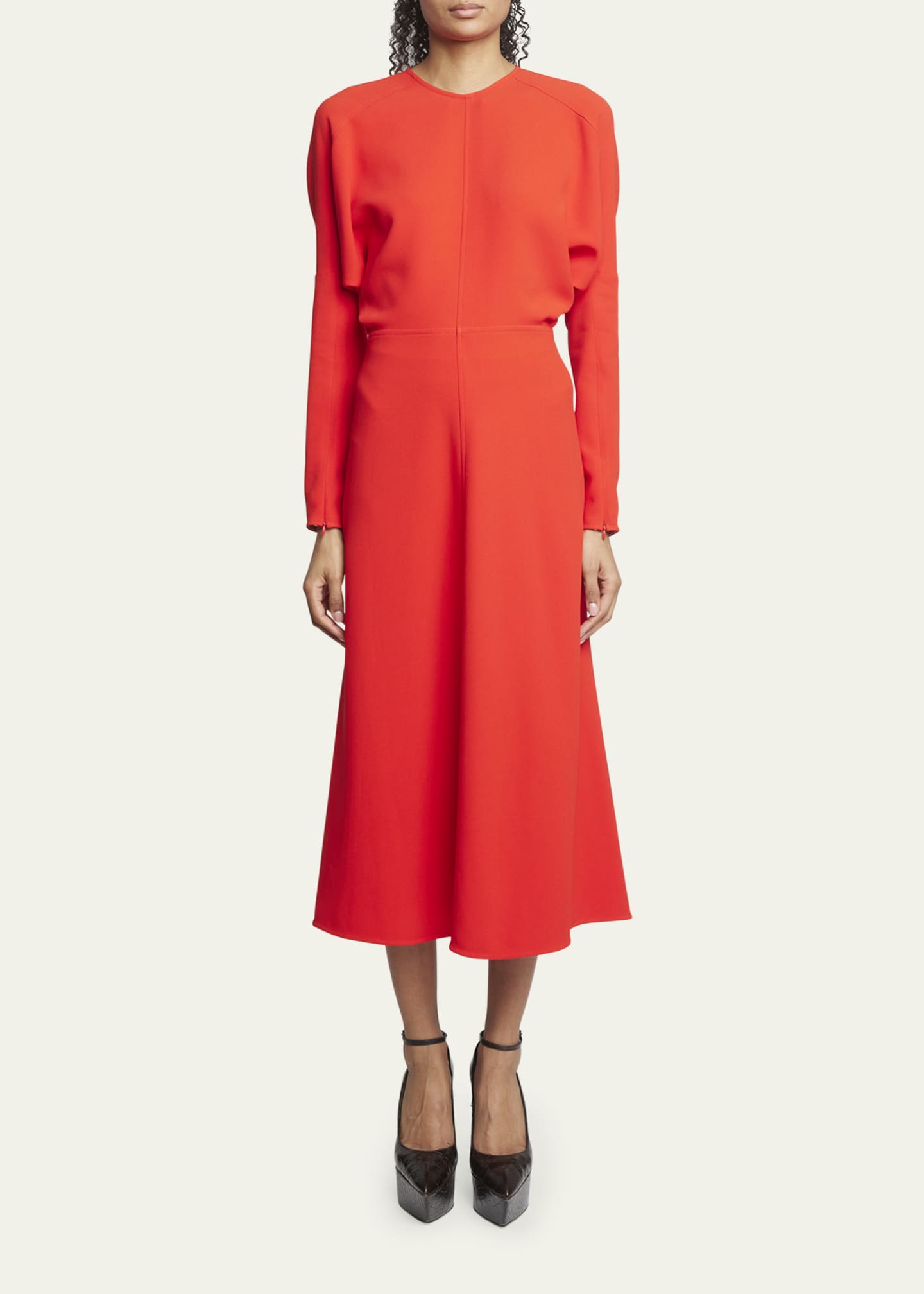 Victoria Beckham Dolman Midi Dress