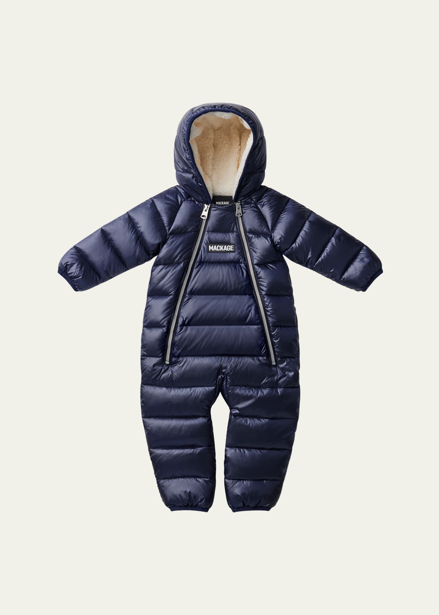 Mackage Kid's Bambi Recycled Quilted Snowsuit, Size 6M-24M