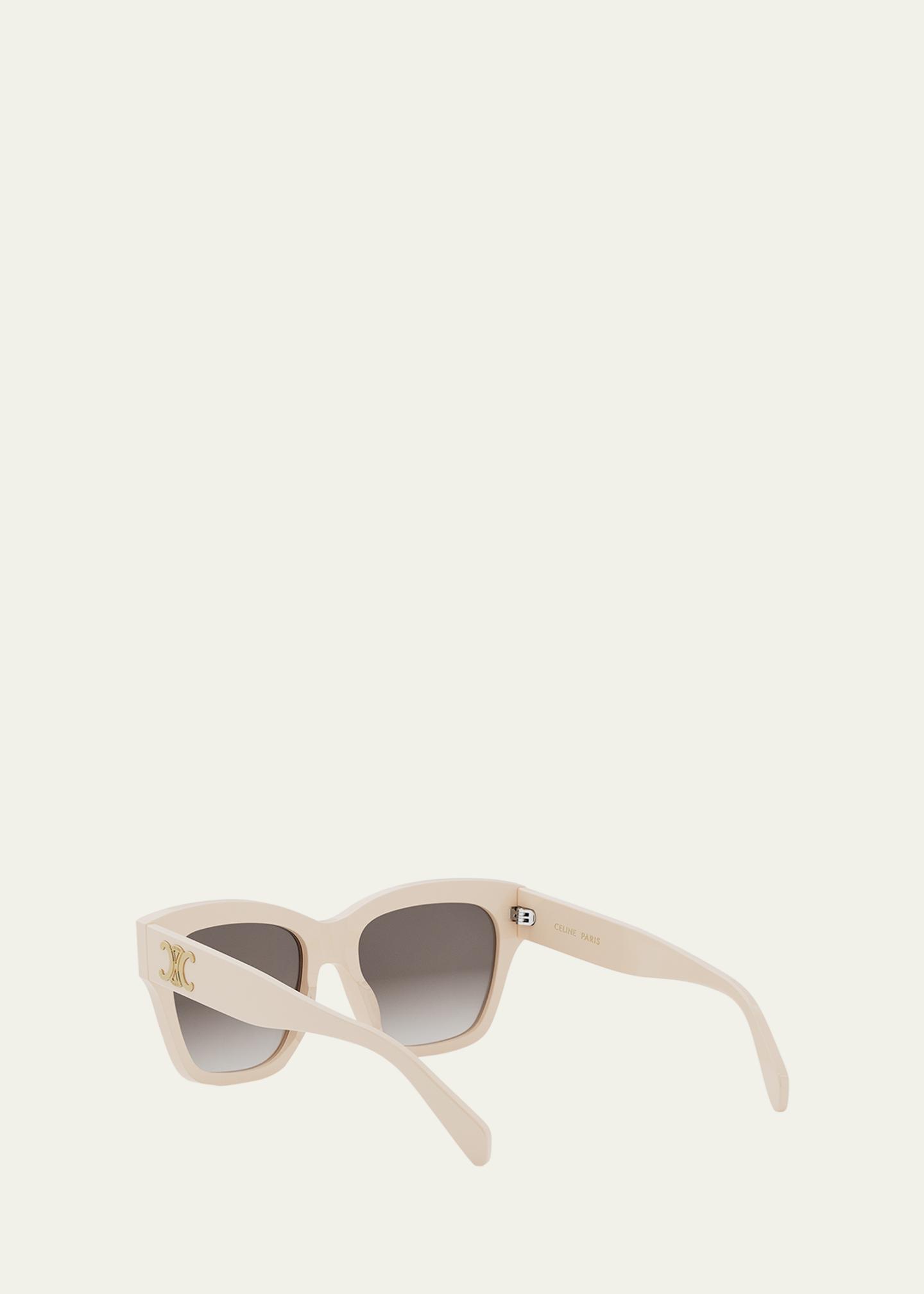 Celine Triomphe Acetate Square Sunglasses - Bergdorf Goodman display picture 1