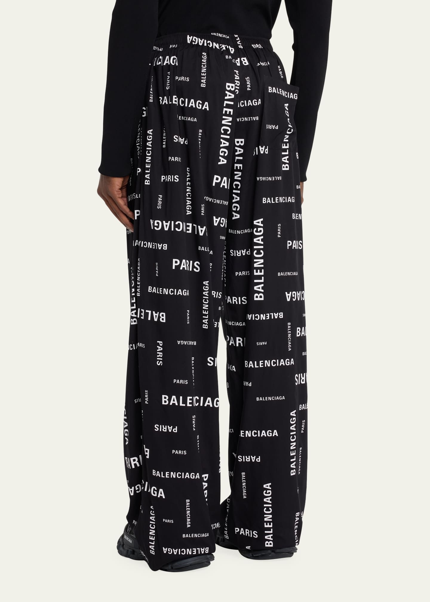 Balenciaga pajama hot sale pants