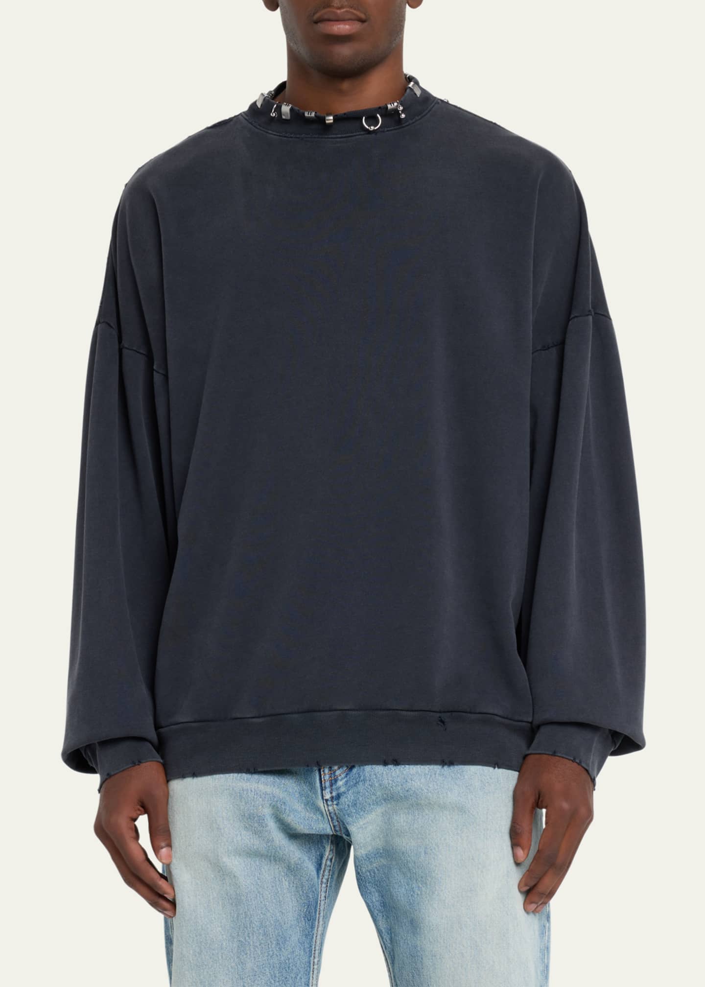 Balenciaga homme crew neck best sale