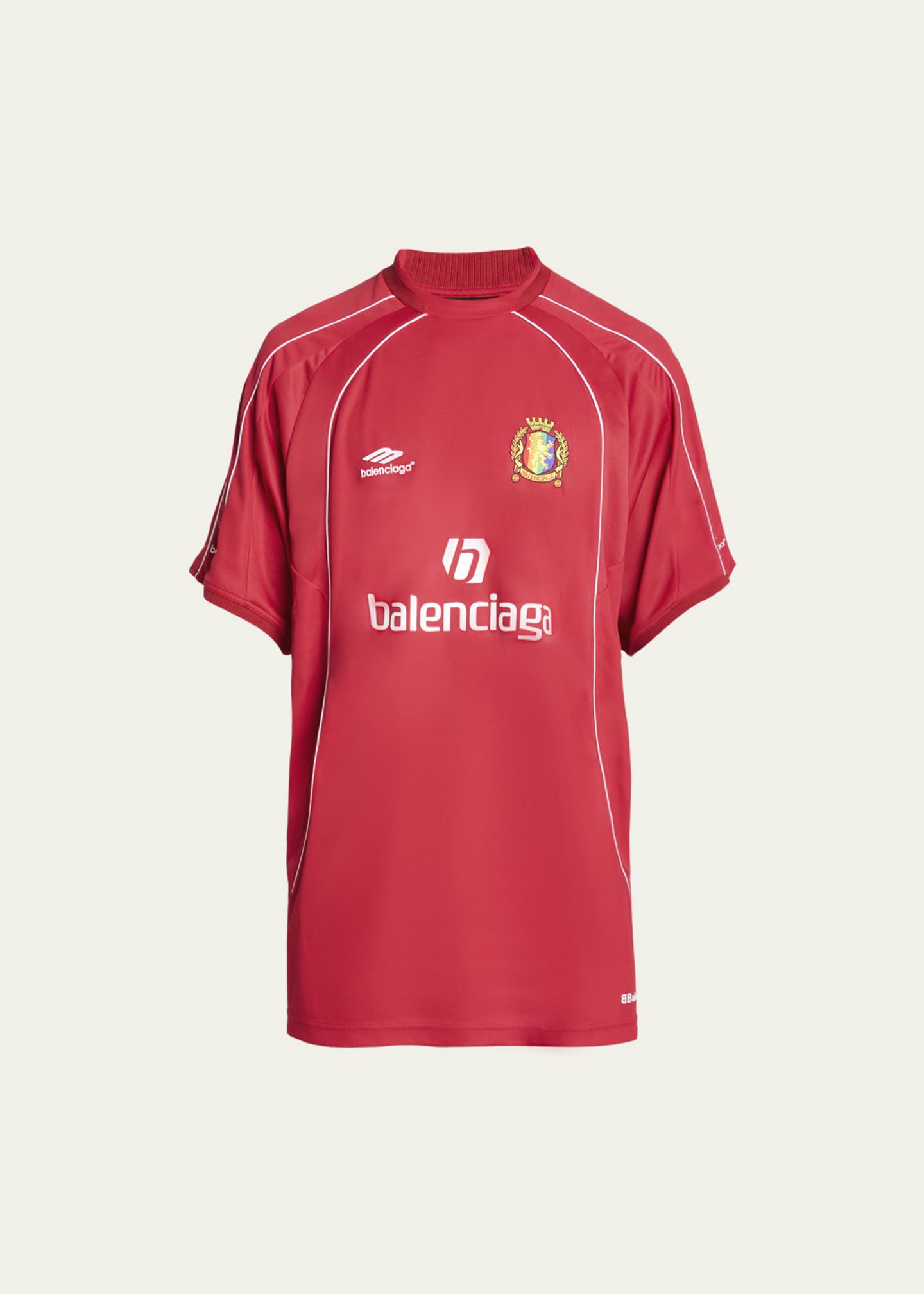 balenciaga red jersey
