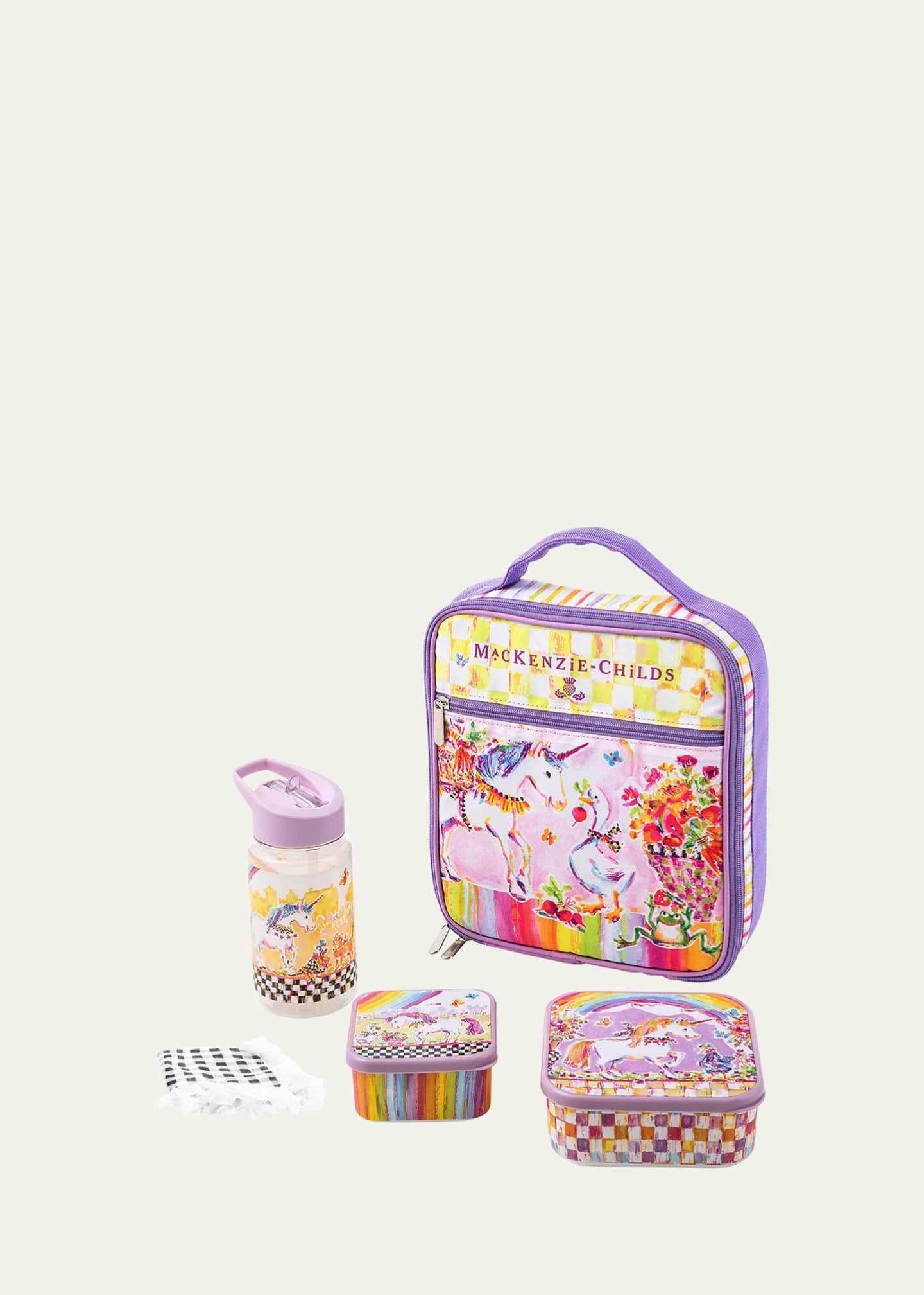 MacKenzie-Childs Magical Unicorn Lunch Set Image 1 of 5