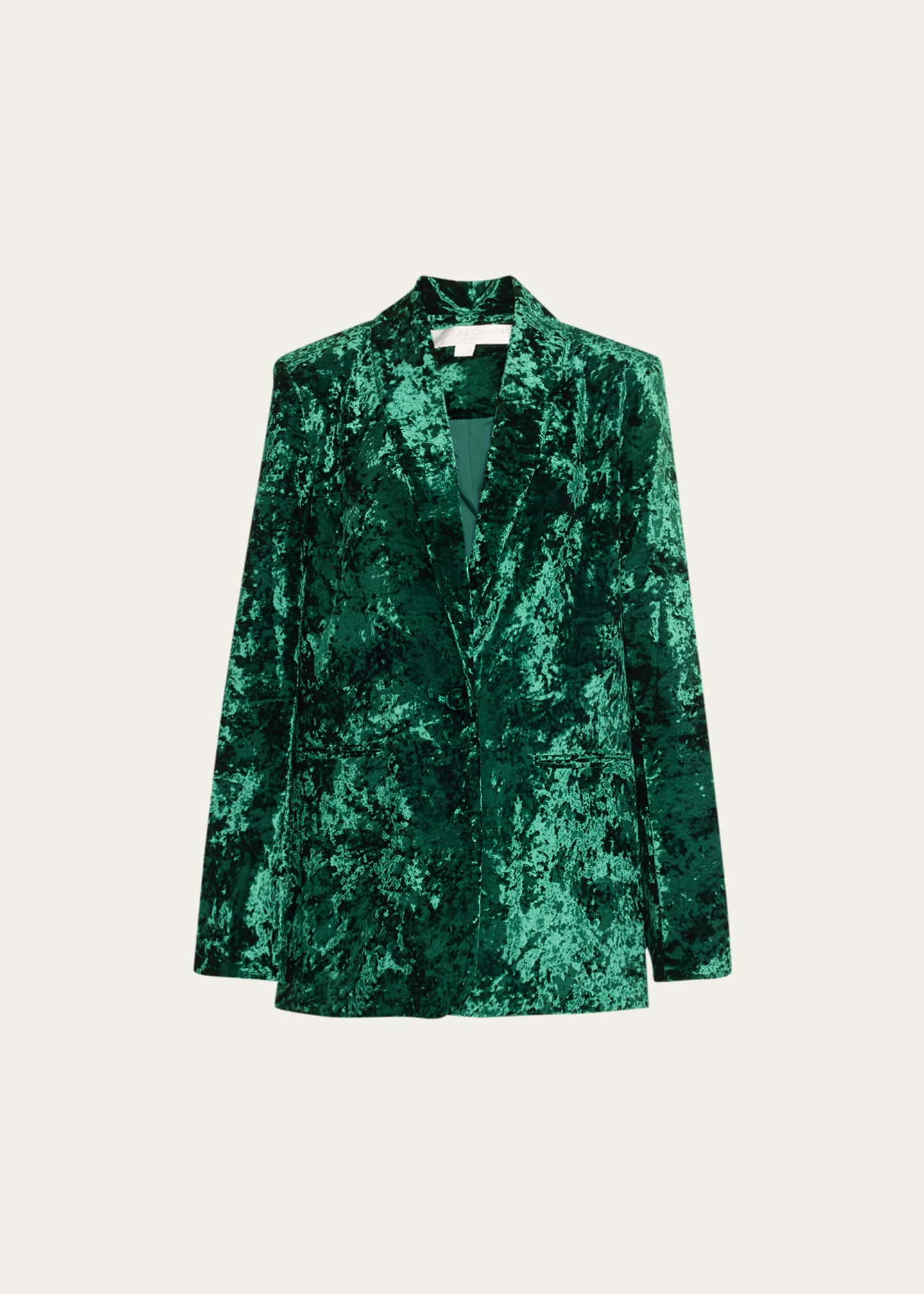 Crushed velvet blazer womens new arrivals