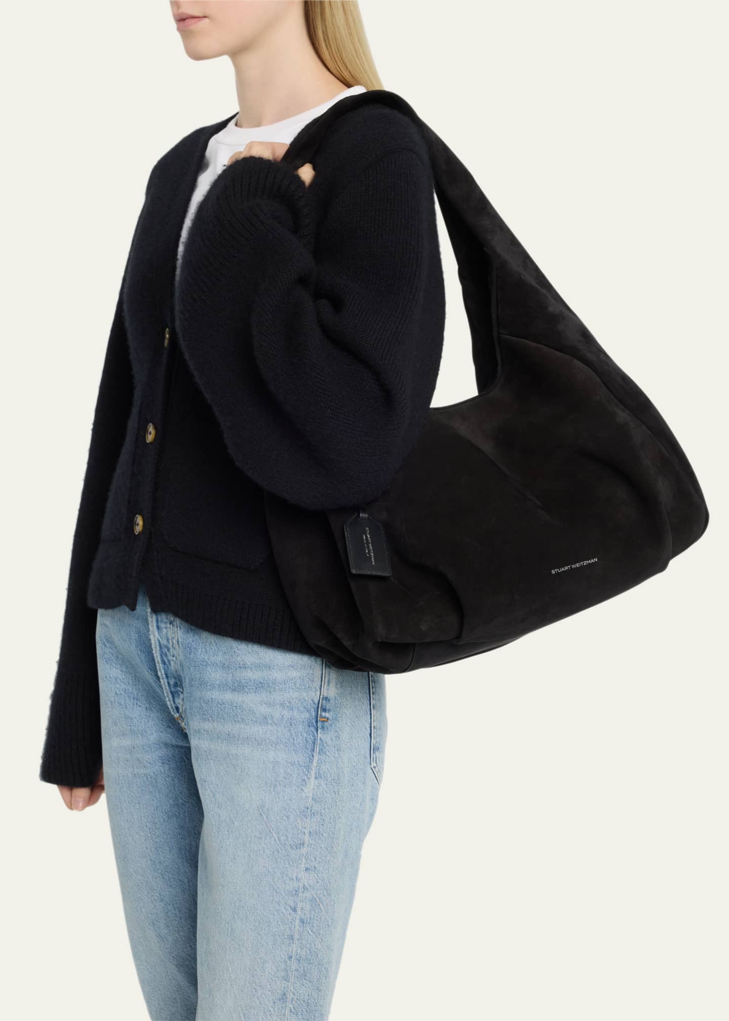 Stuart weitzman hobo hotsell bag