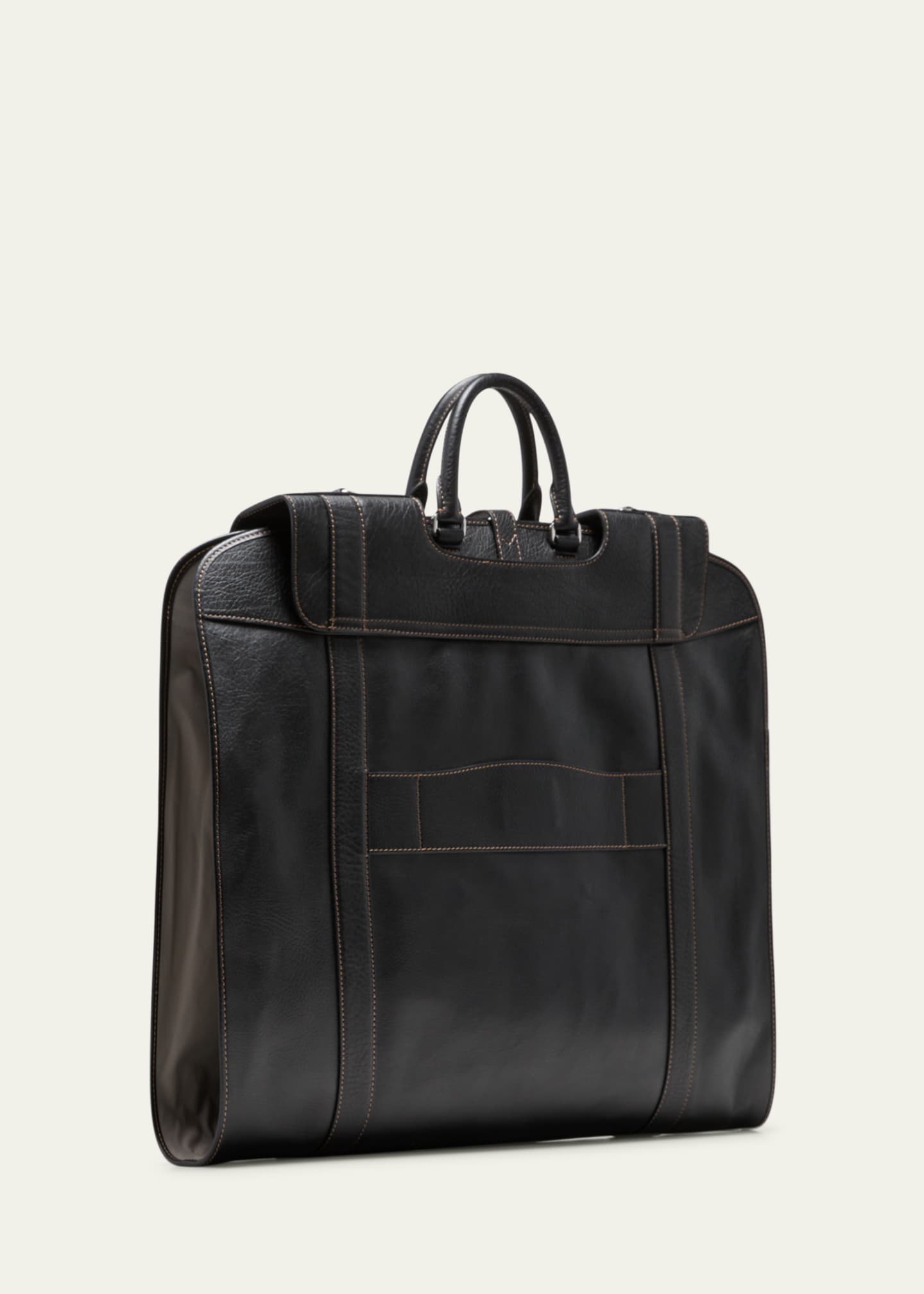 Brunello Cucinelli Men's Leather Garment Bag