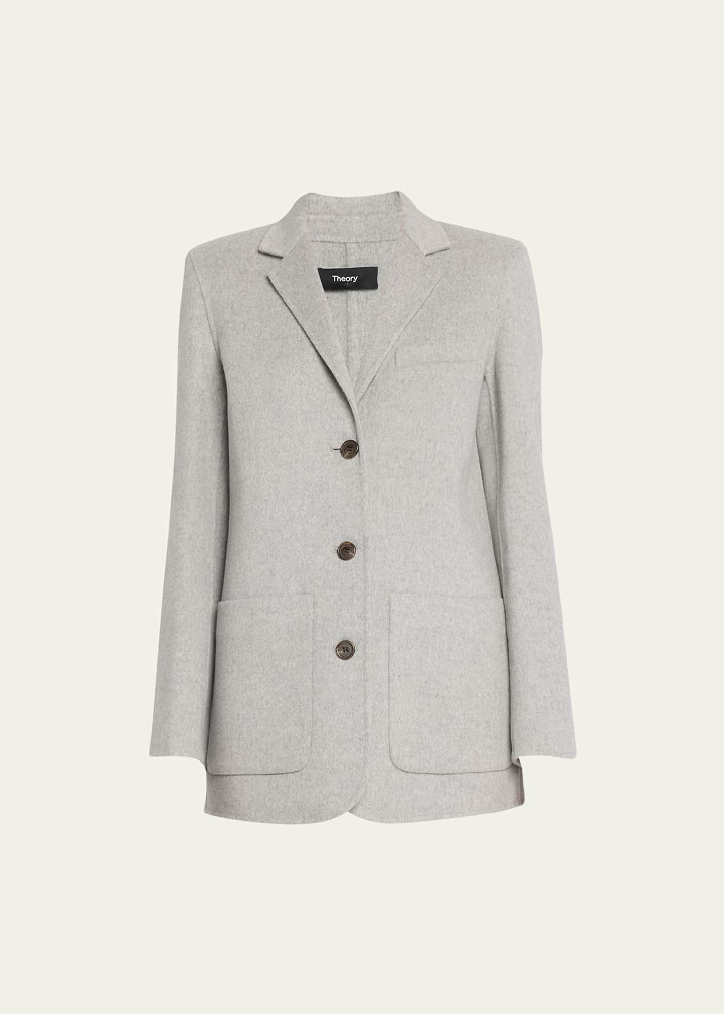 Theory white jacket hot sale
