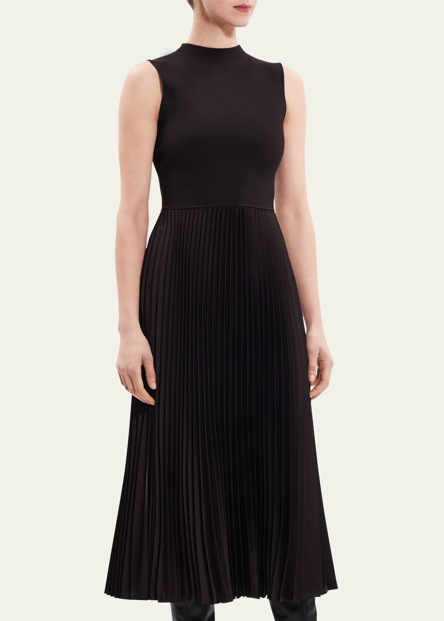 Theory pleated day dress top