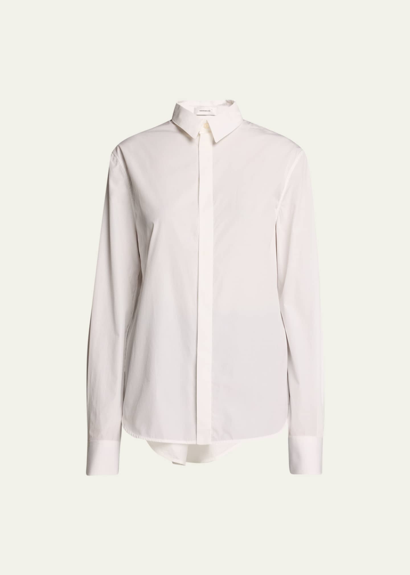WARDROBE.NYC Classic Button Up Poplin Shirt - Bergdorf Goodman