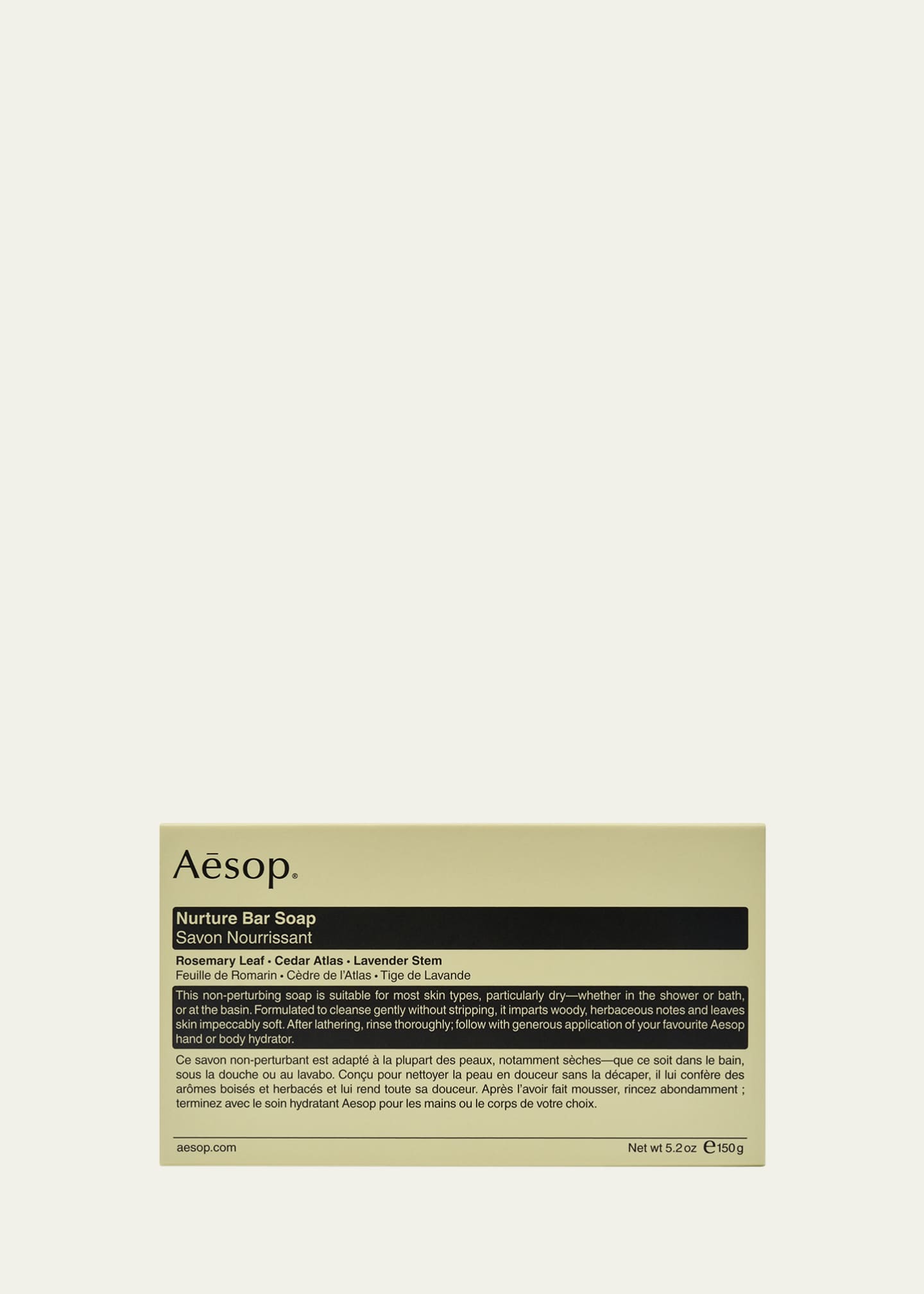 Aesop Nurture Bar Soap, 150 g Image 1 of 2