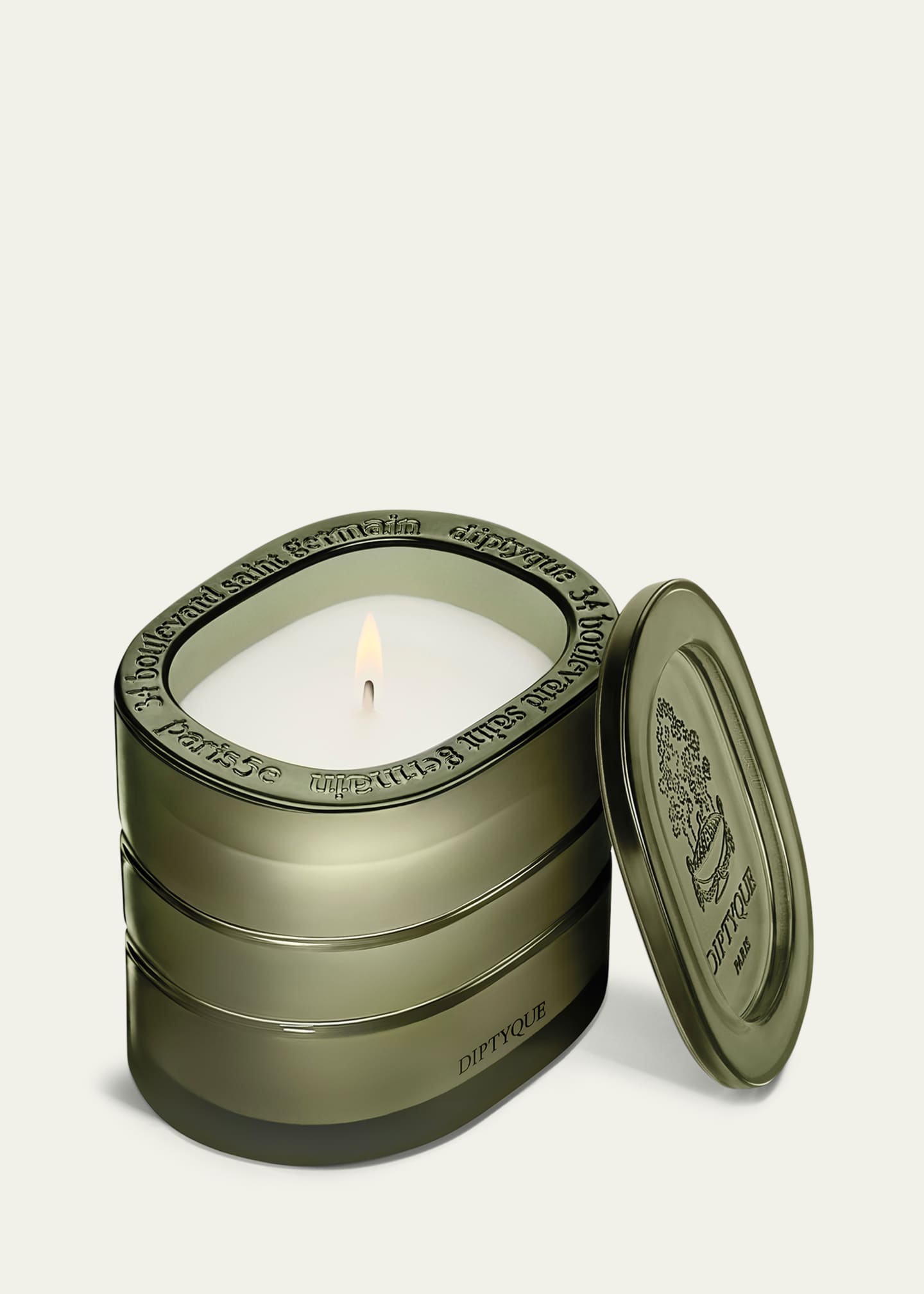 DIPTYQUE Temple Des Mousses (Moss Temple) Refillable Candle, 9.5 oz. Image 3 of 5