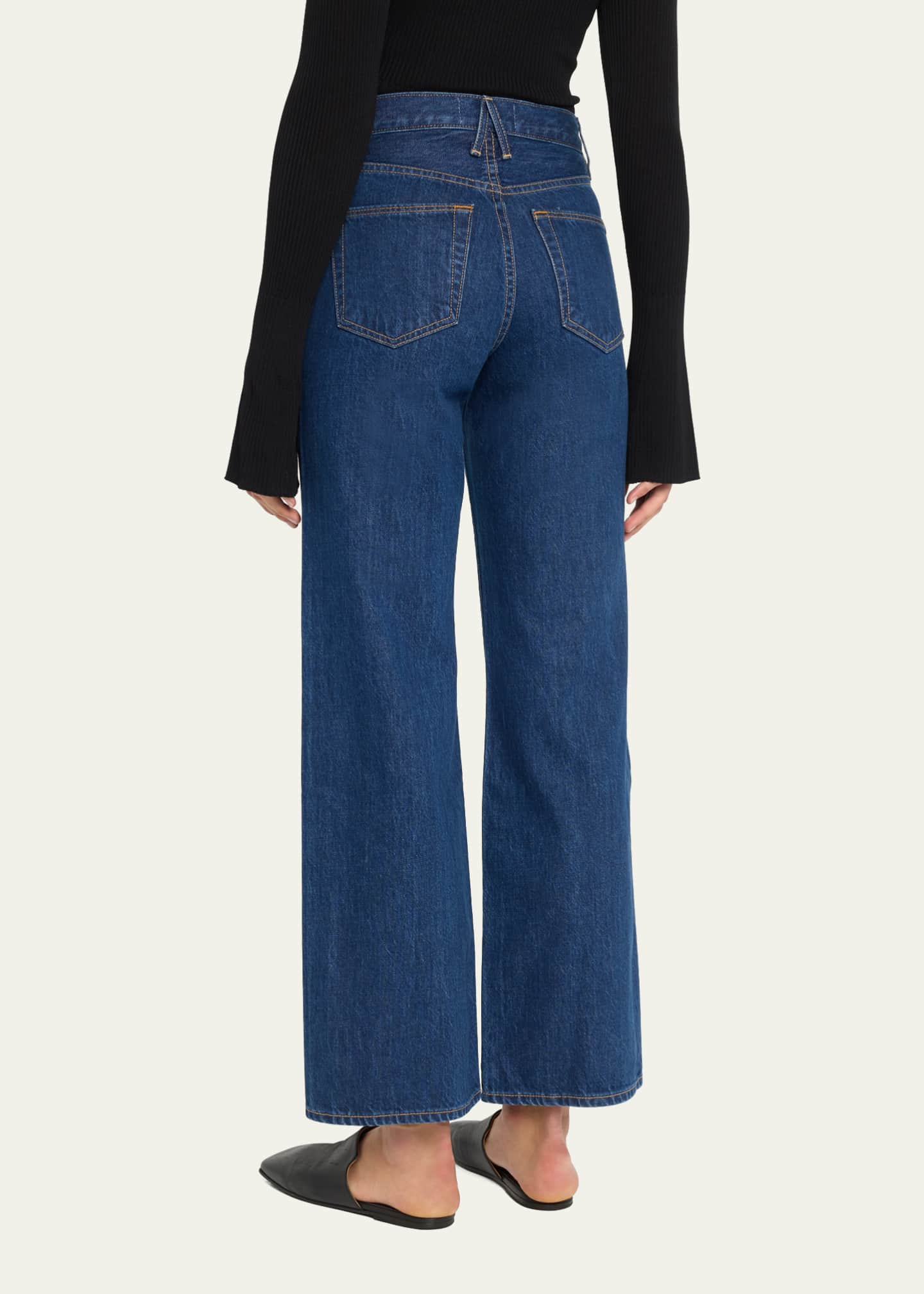 SLVRLAKE Grace Wide-Leg Jeans - Bergdorf Goodman