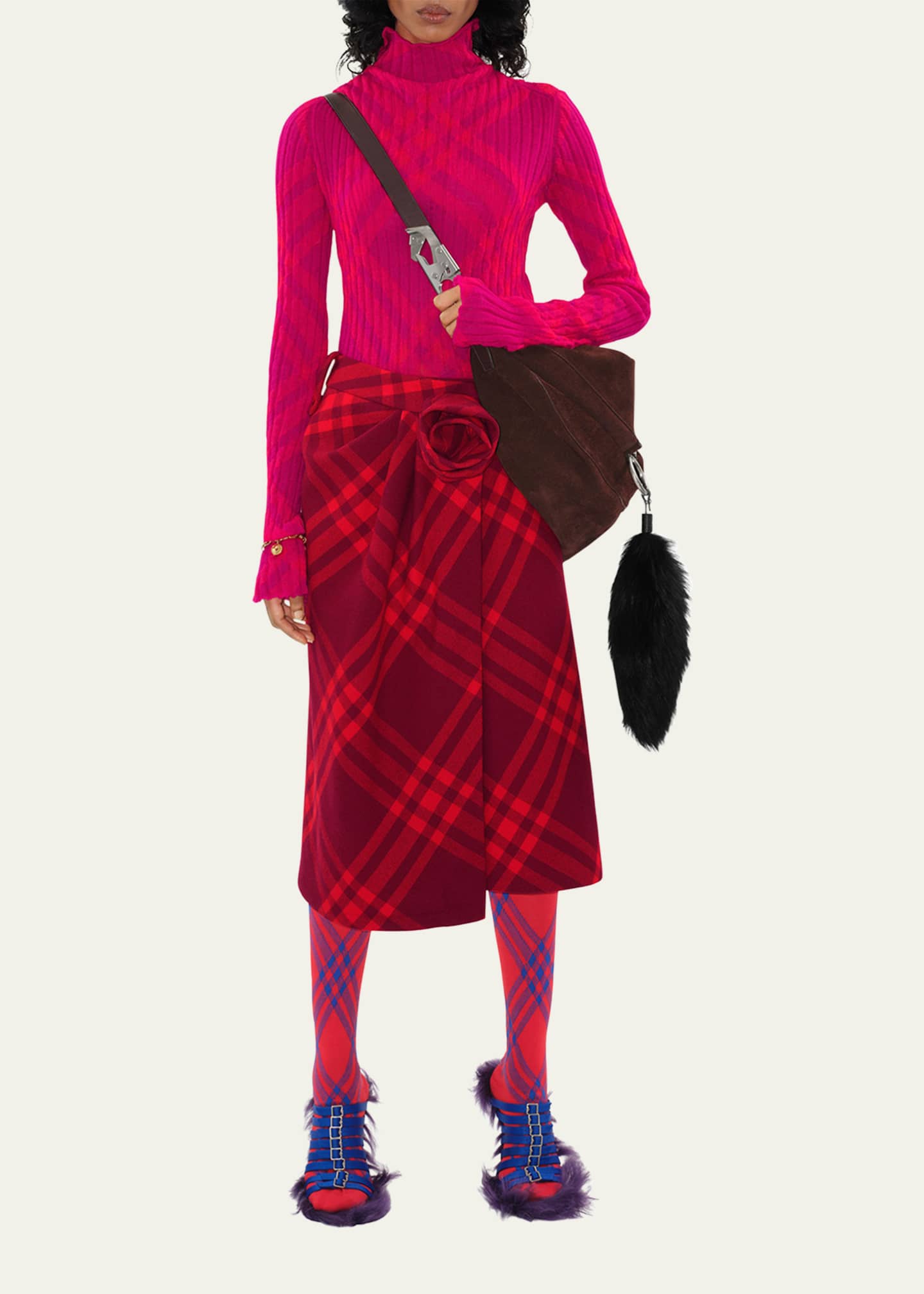 Burberry hot sale pencil skirt