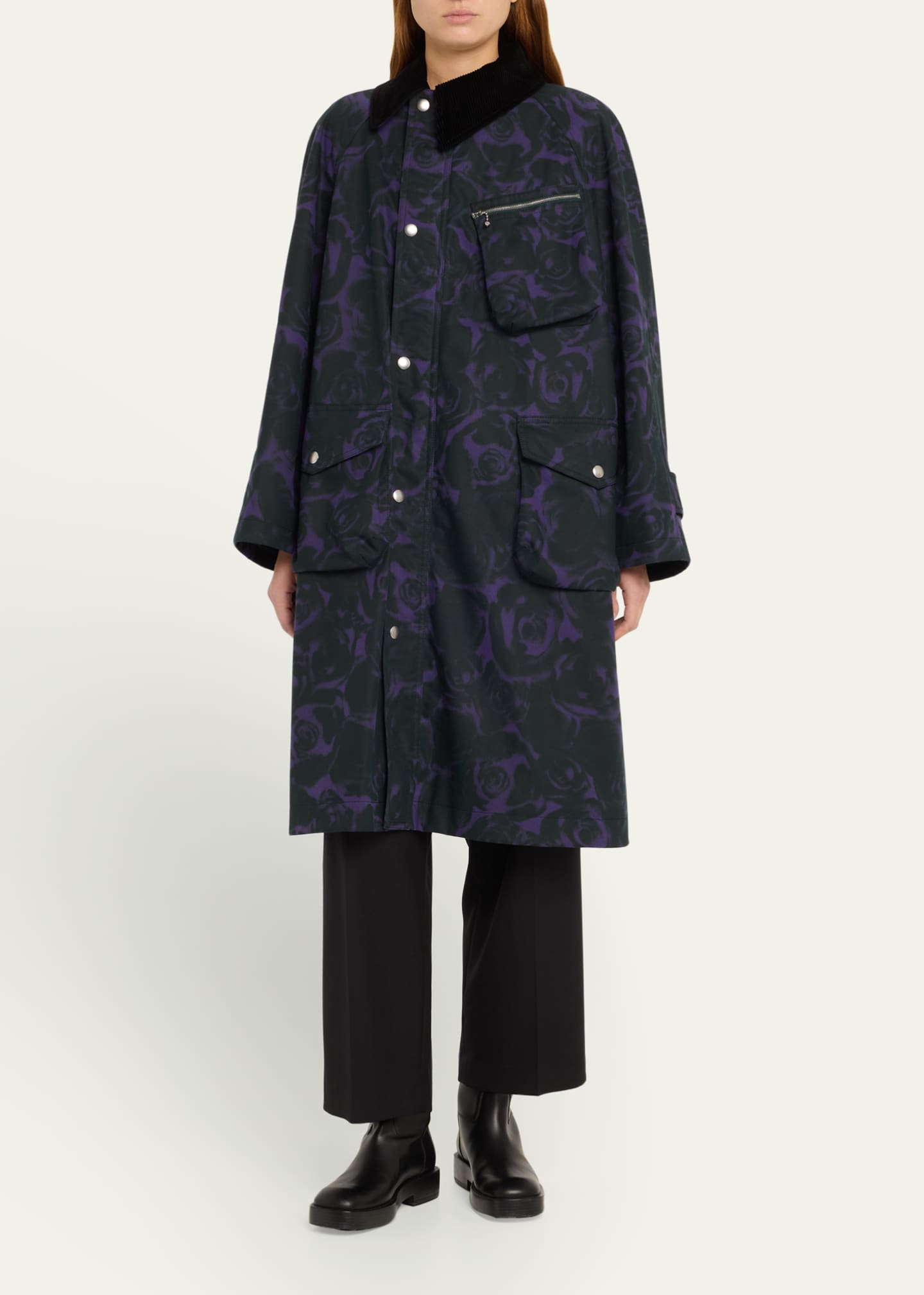 Burberry oversized clearance car coat