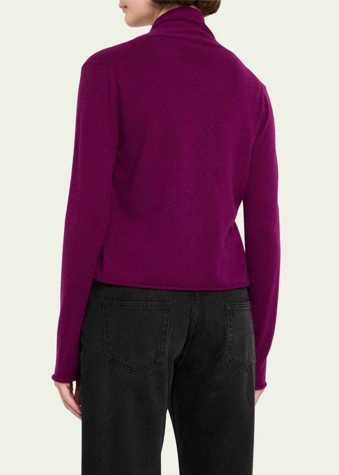 Guest in Residence Stealth Cashmere Multicolor Cardigan Image 3 of 5