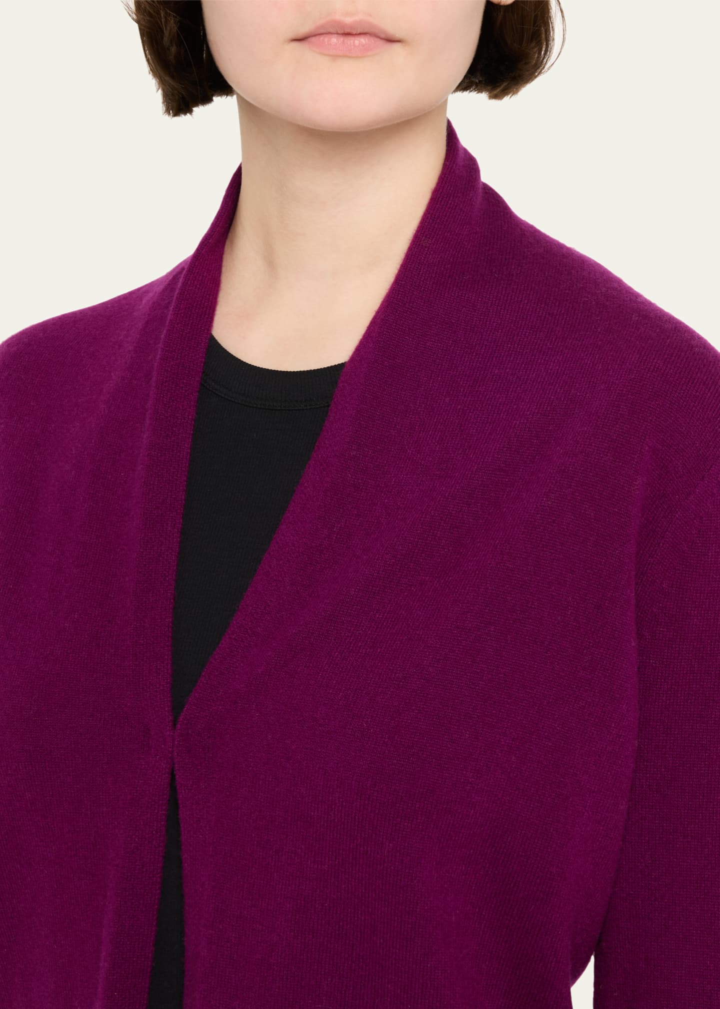 Guest in Residence Stealth Cashmere Multicolor Cardigan Image 5 of 5