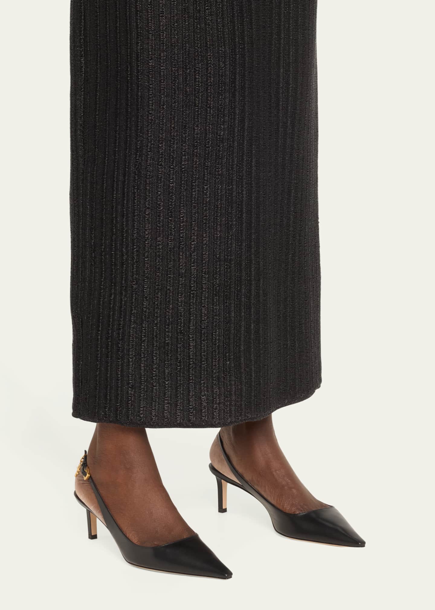 TOM FORD Angelina Charm Leather Slingback Pumps - Bergdorf