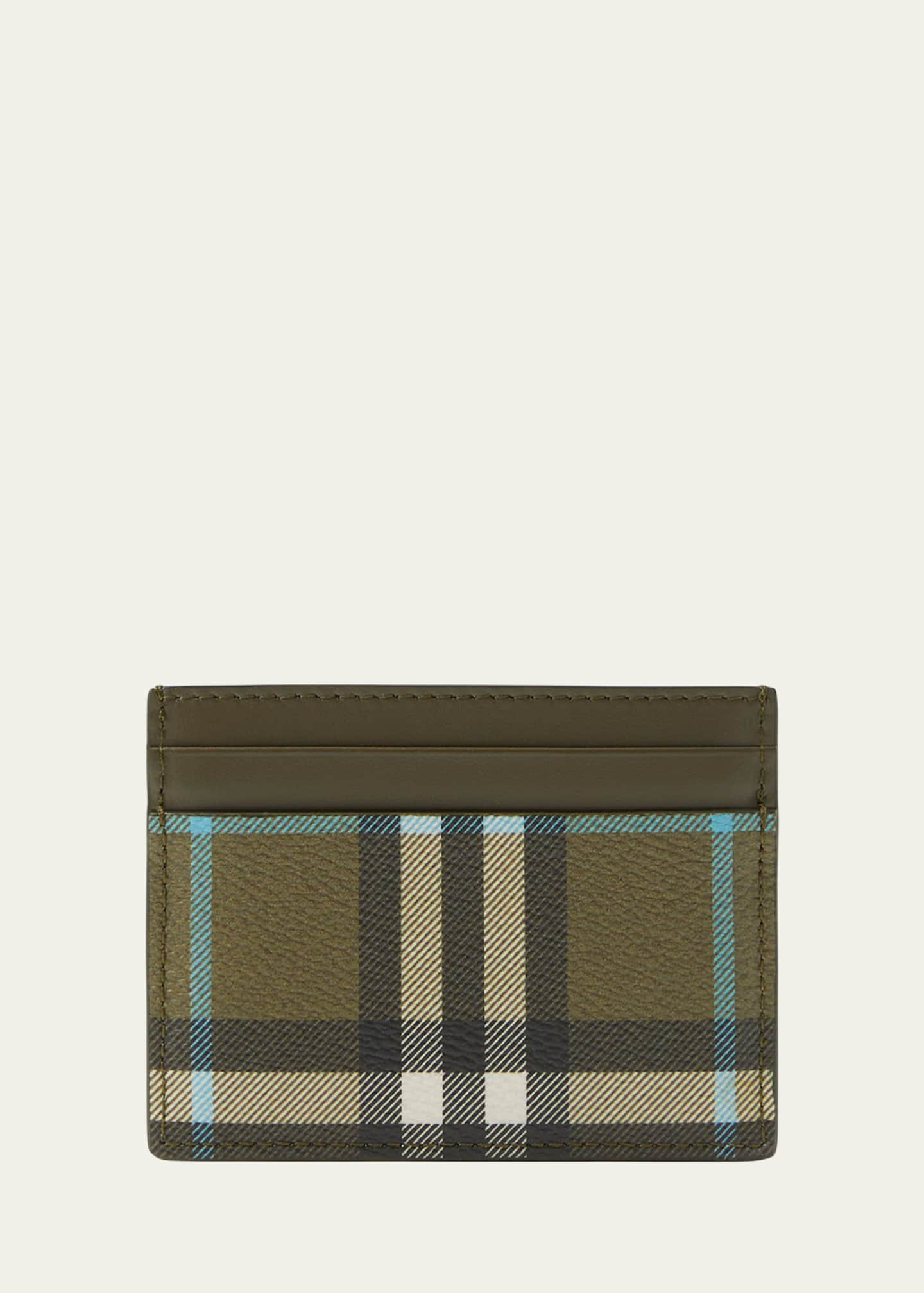 Burberry Check Card Holder