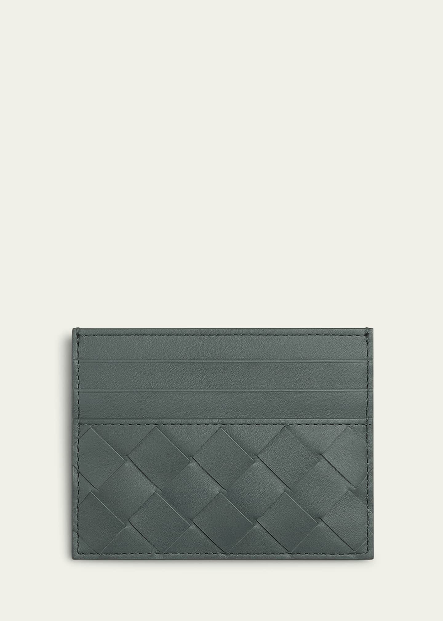 Bottega Veneta Men's Intrecciato Leather Slippers - Bergdorf Goodman