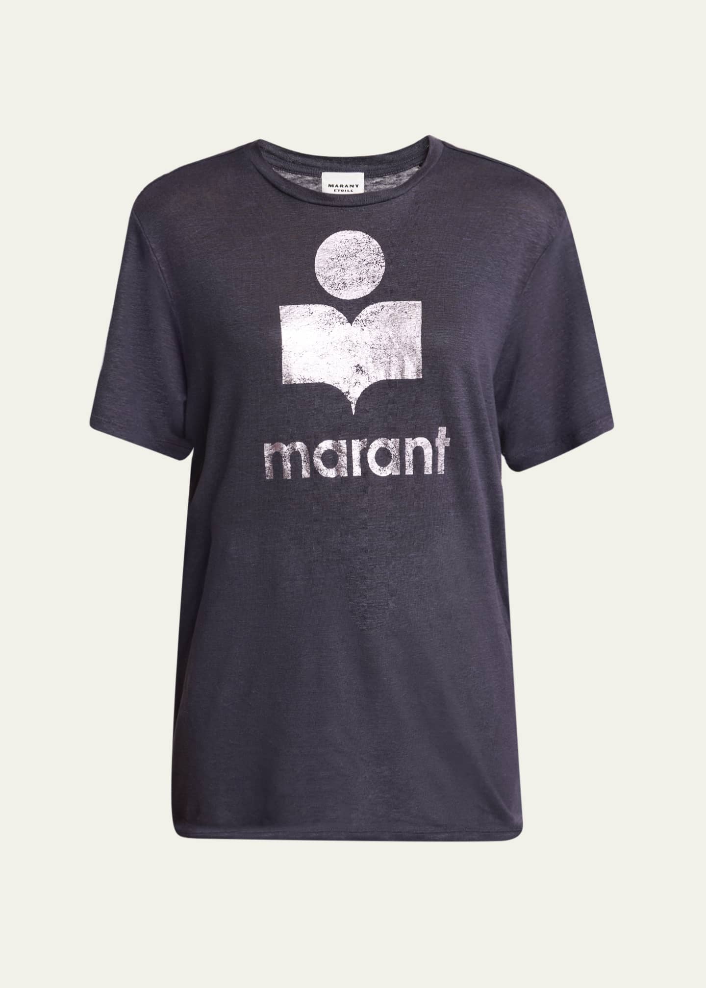 Etoile Isabel Marant Zewel Crewneck Logo Tee Image 1 of 5