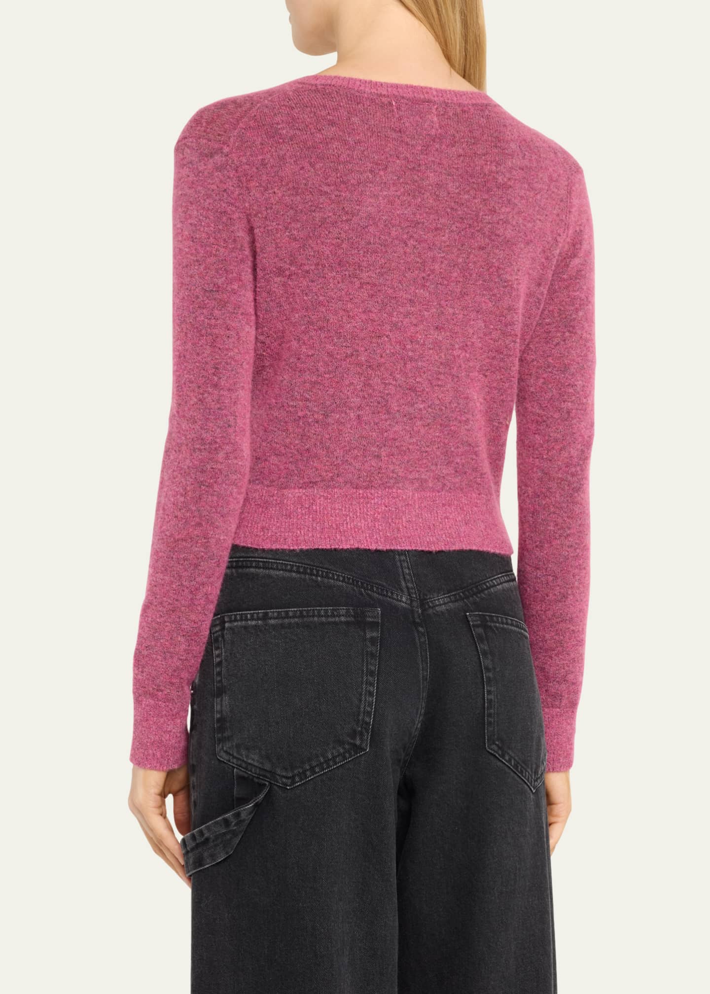 Etoile Isabel Marant Nity Wool-Blend Cardigan Image 3 of 5